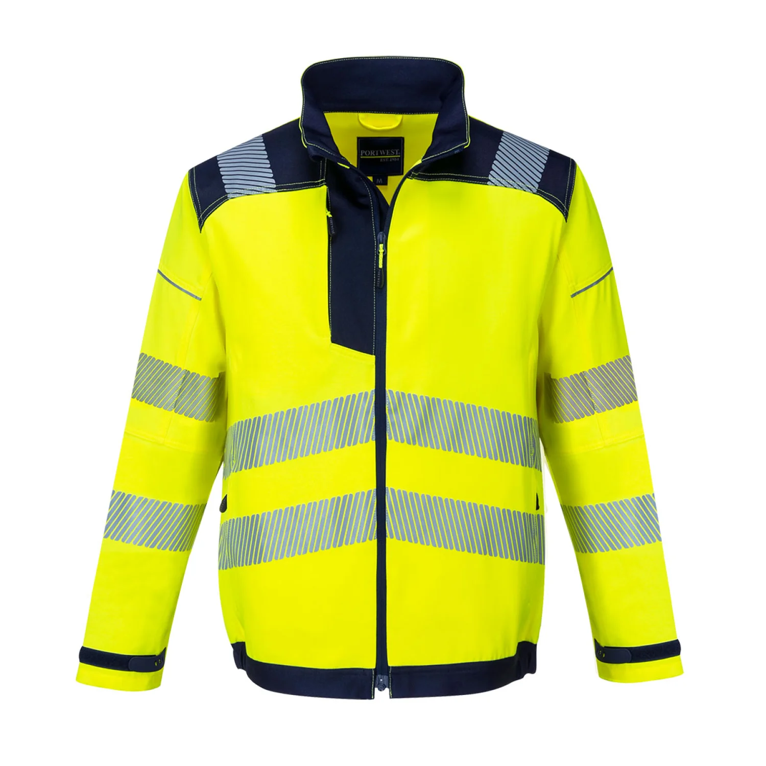Portwest PW3 Hi-Vis kabát Sárga/Navy