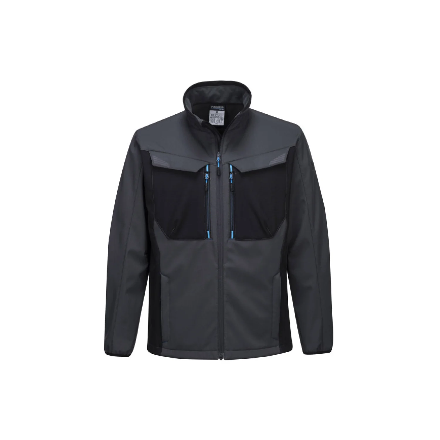 Portwest WX3 Softshell kabát metál szürke