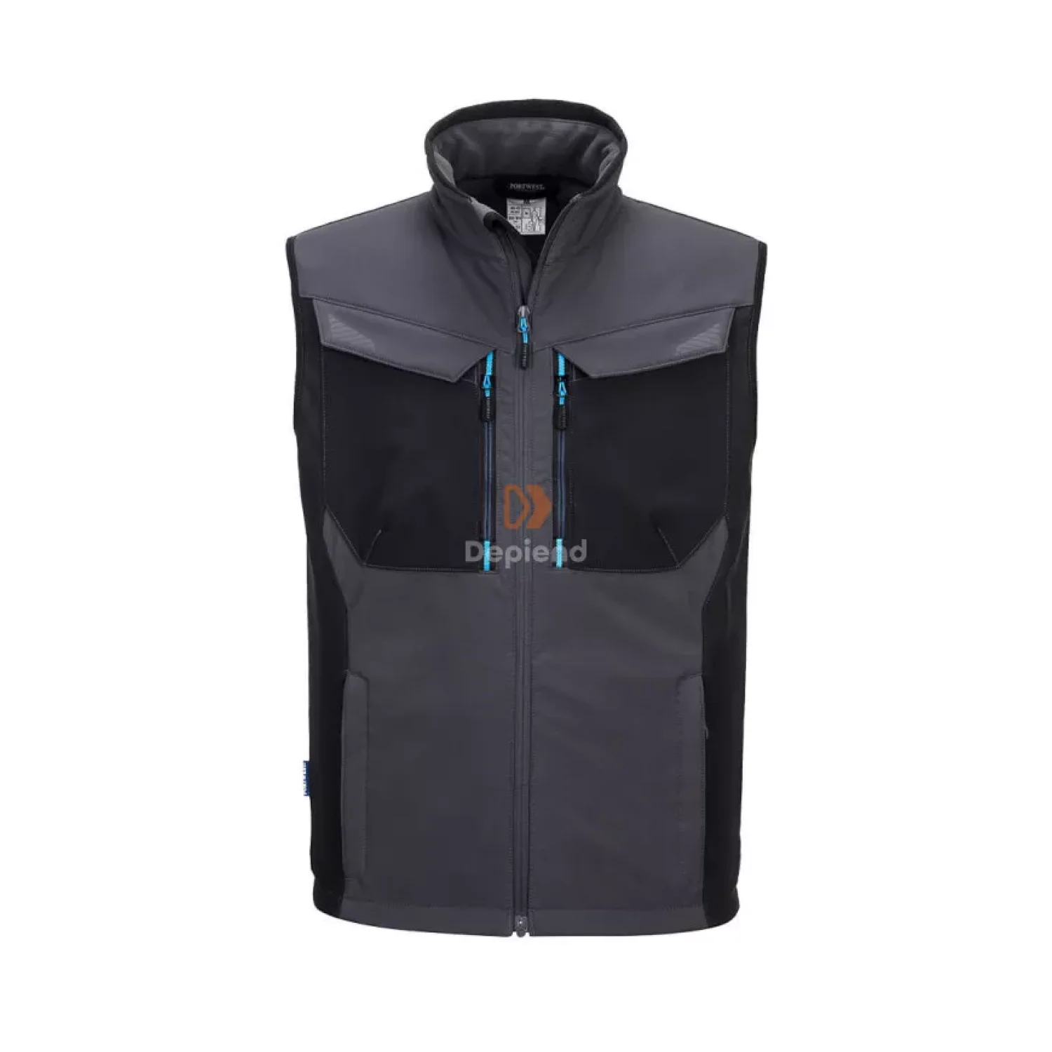 Portwest WX3 Softshell mellény metál szürke