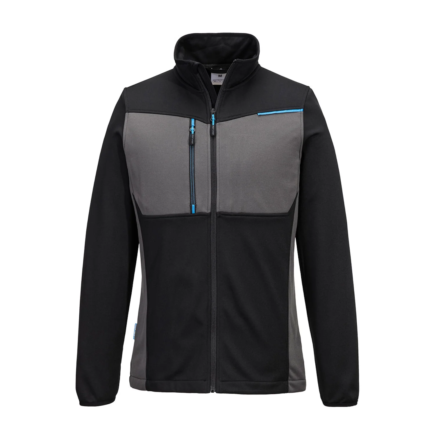 Portwest WX3 Full Zip Tech Fleece fekete