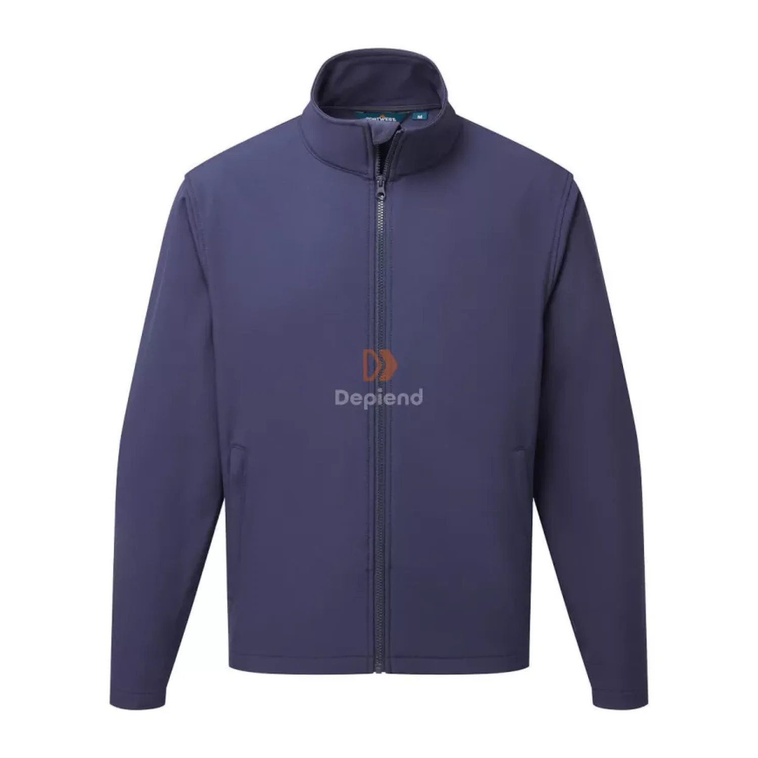 Portwest Férfi Print & Promo Softshell (2L) tengerészkék