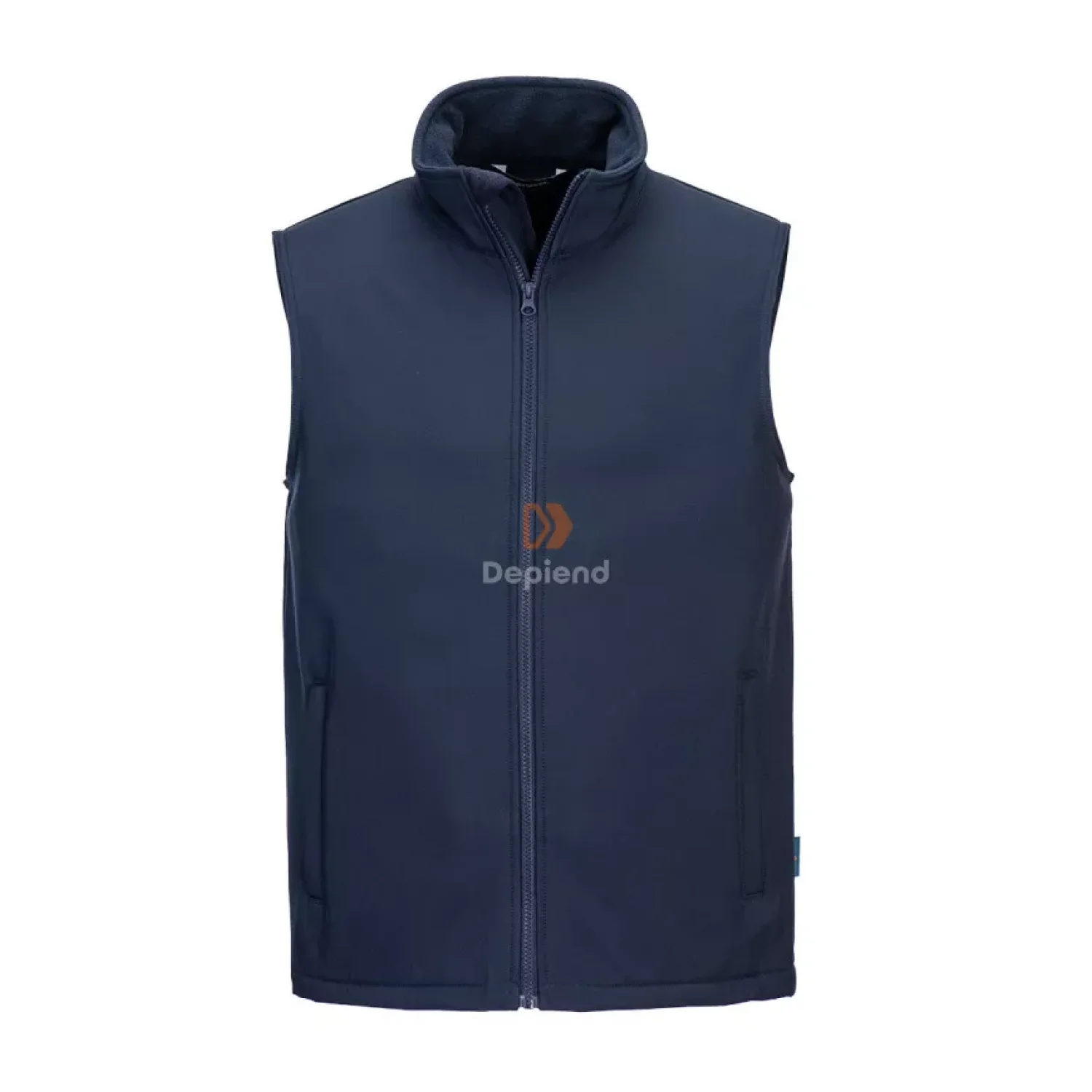 Portwest Print & Promo Softshell mellény (2L) tengerészkék