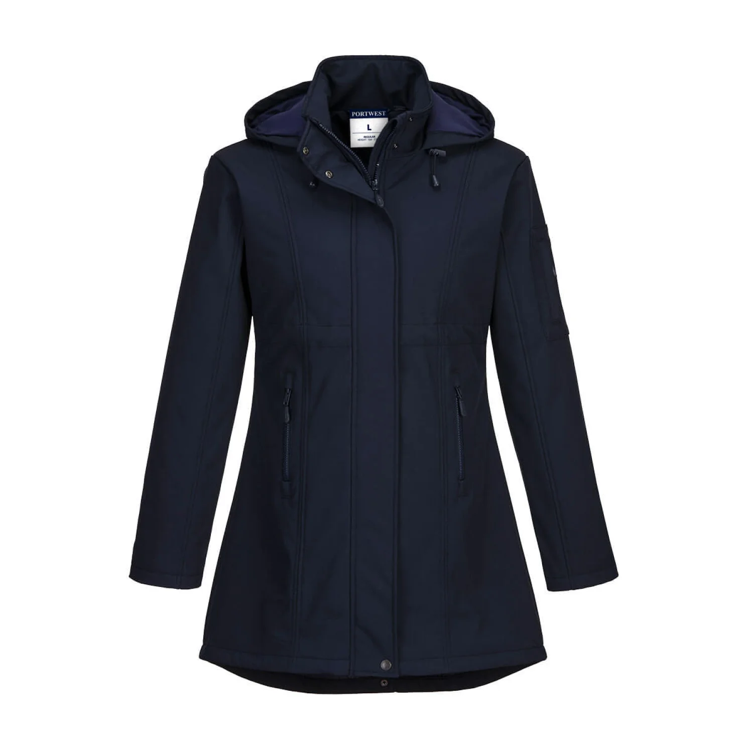 Portwest Carla női Softshell kabát Navy
