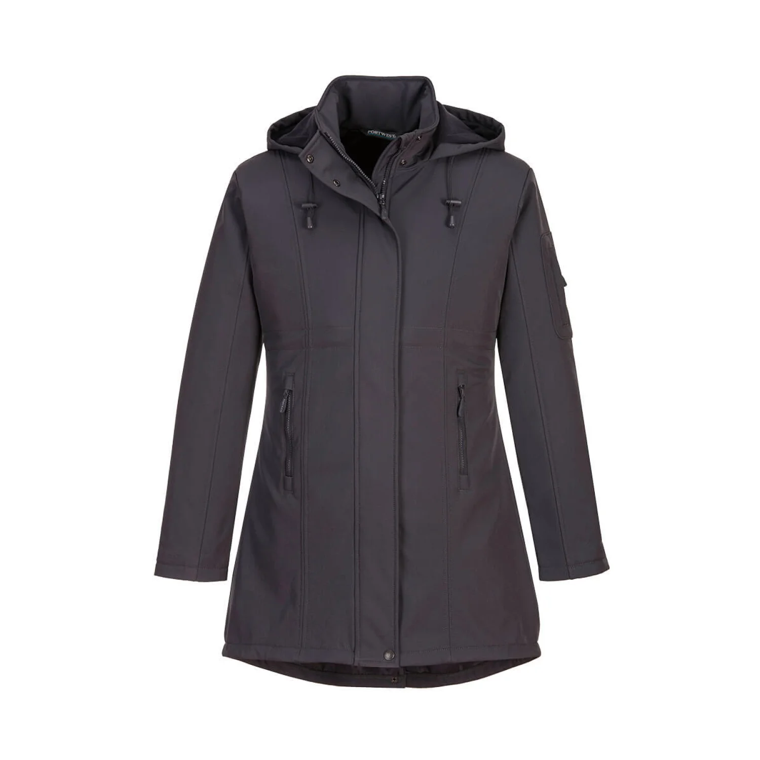 Portwest Carla női Softshell kabát Szénszürke