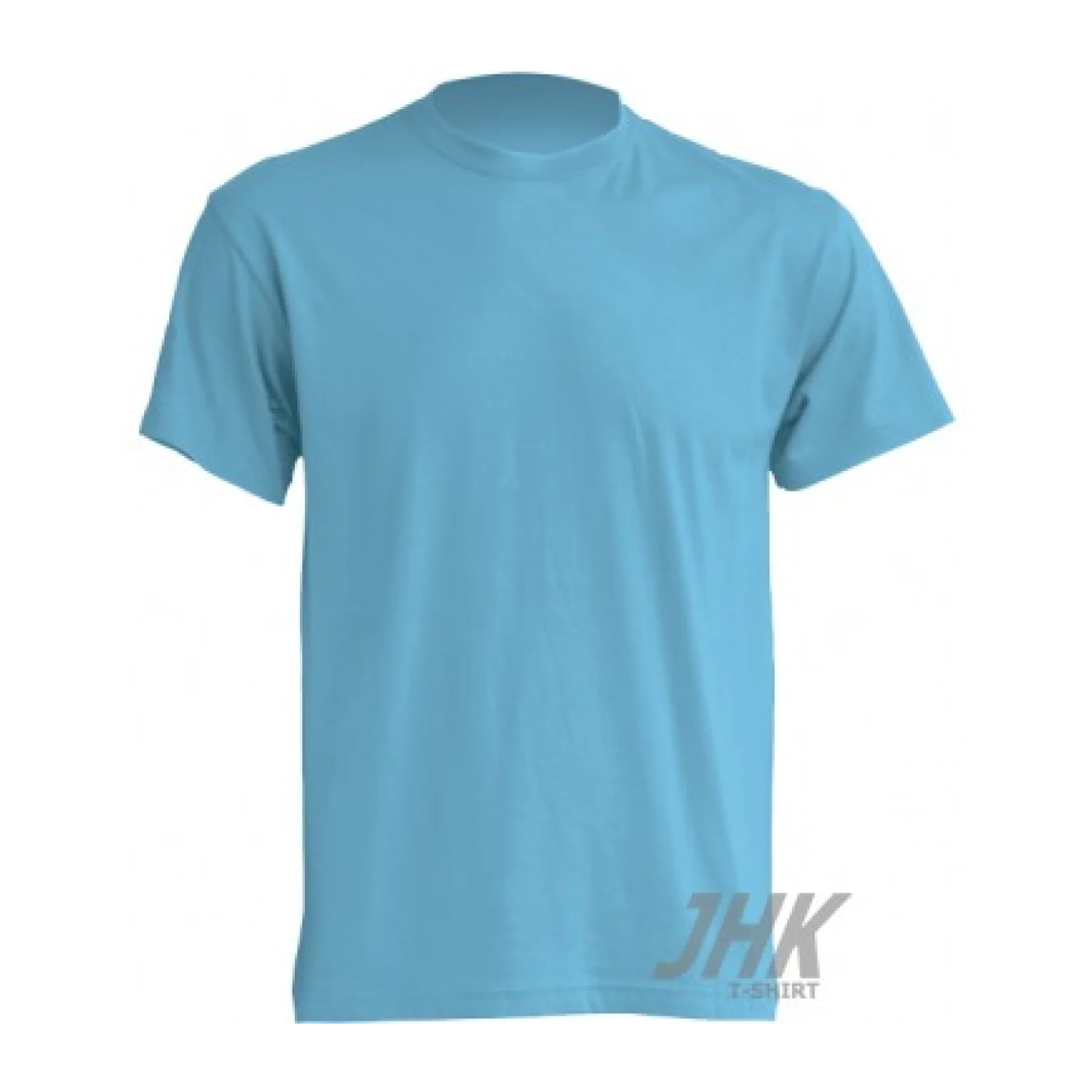 JHK T-shirt short sleeve black Light blue