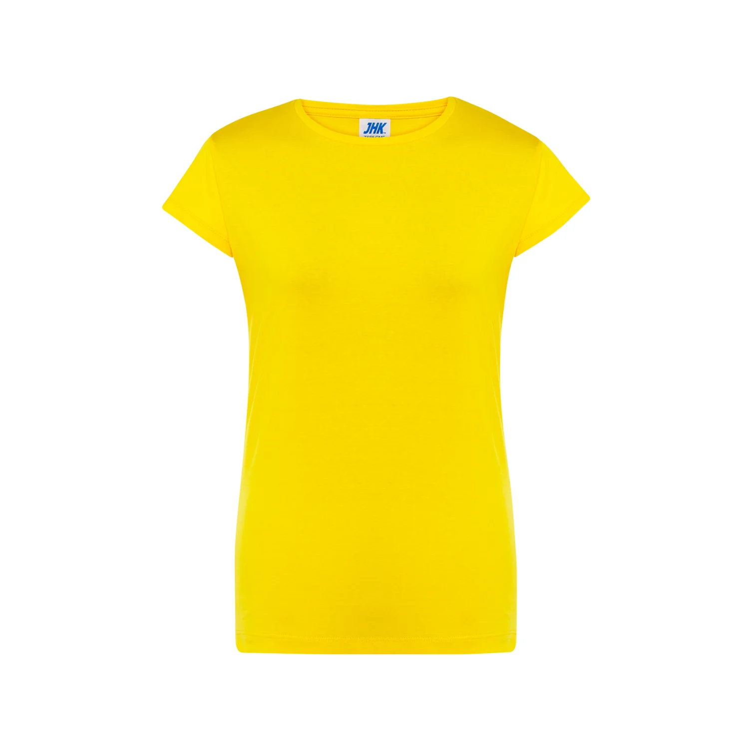 JHK Women's t-shirt V-neck orange Golden