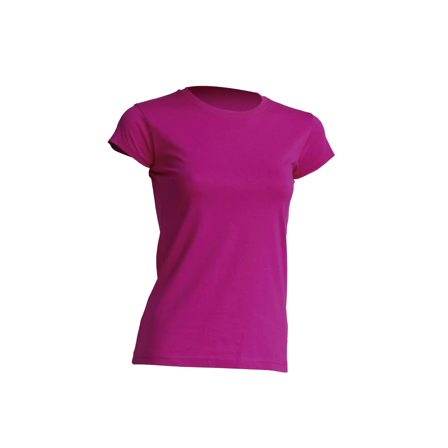 JHK Women's t-shirt V-neck orange Violet