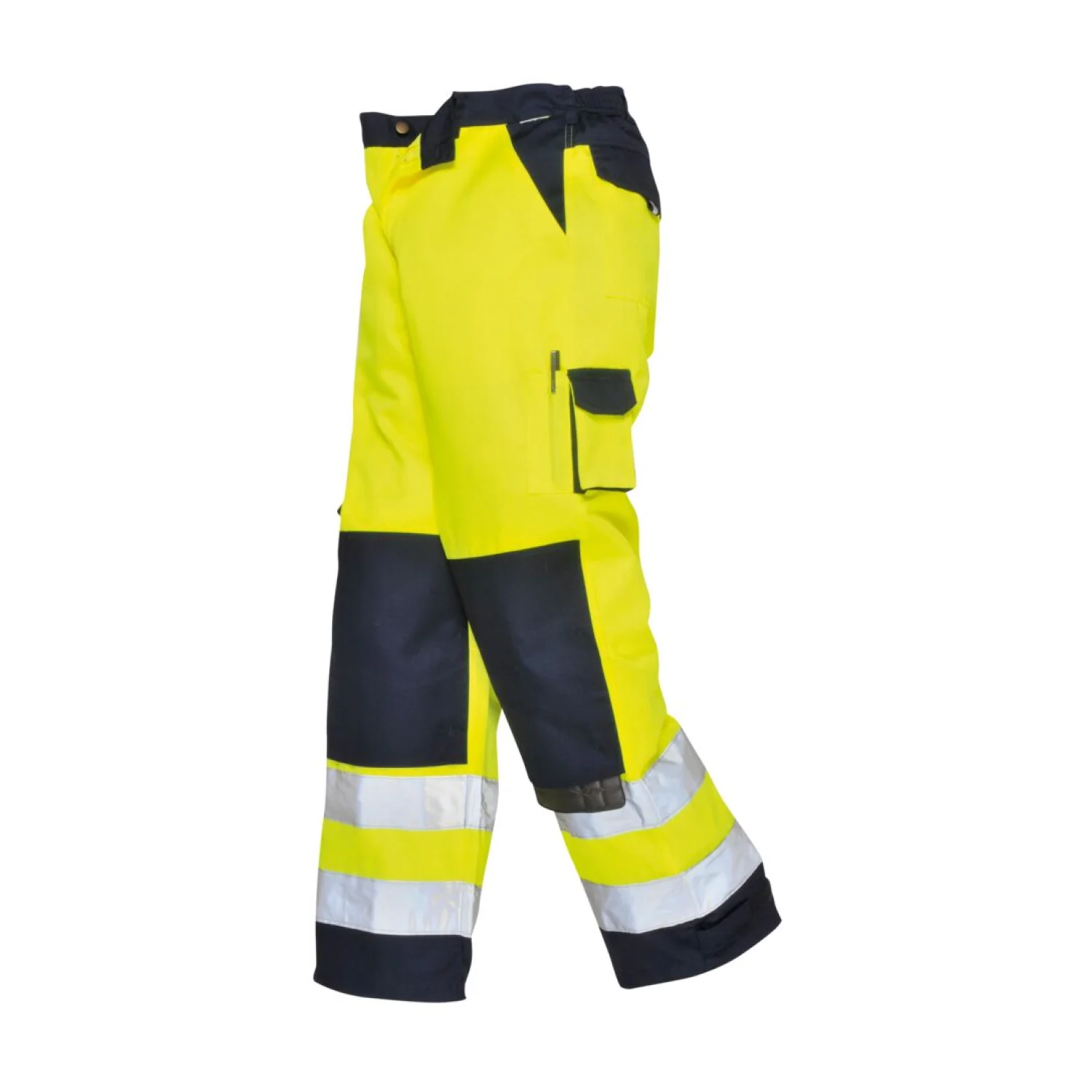 Portwest Lyon Hi-Vis nadrág Sárga/Navy