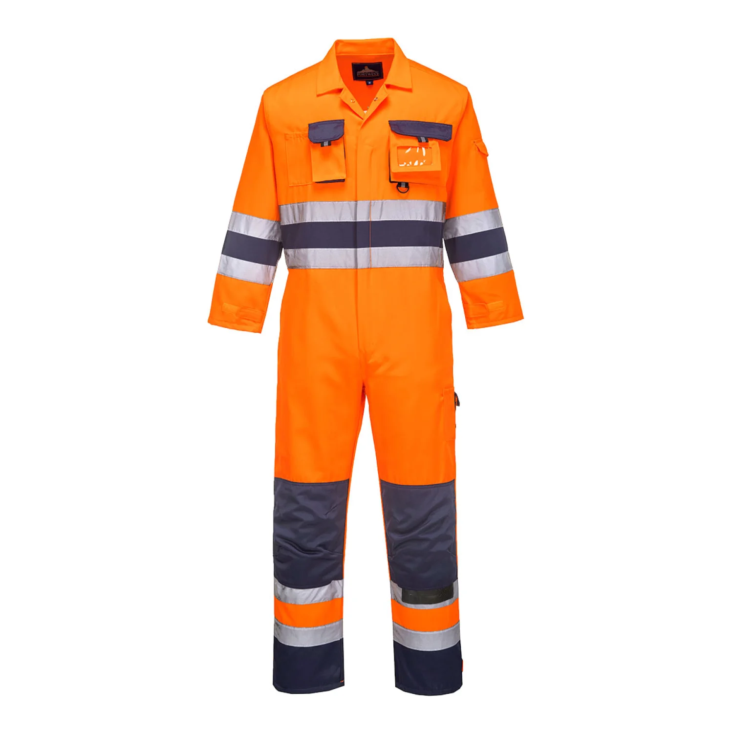 Portwest Nantes Hi-Vis overál Narancs/Navy