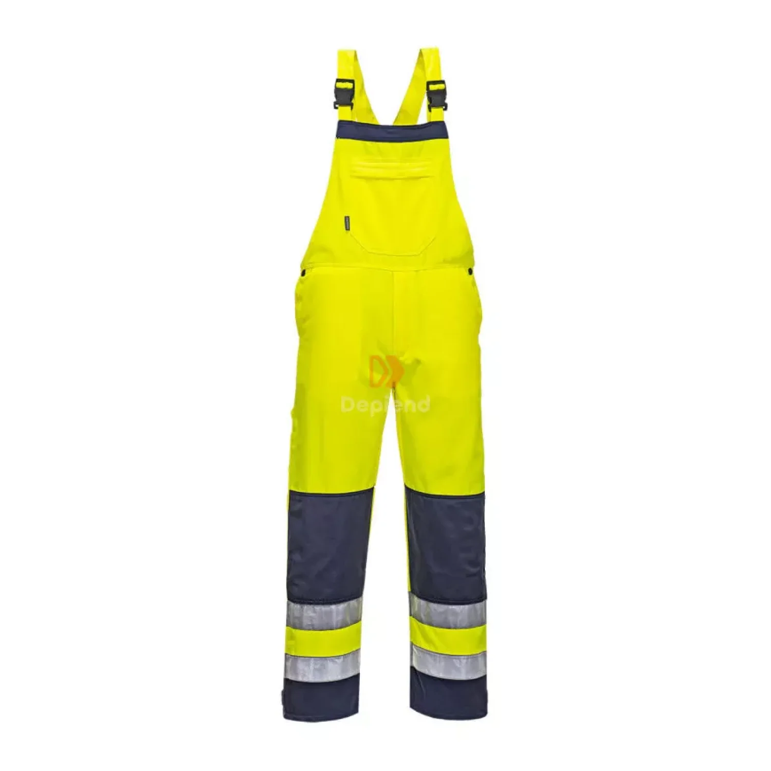 Portwest Girona Hi-Vis nadrág sárga / tengerészkék