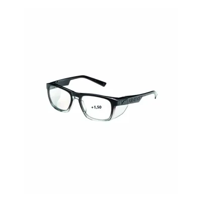 Univet Mod.571 Gradient black clear UV400 single vision +1.5 AS védőszemüveg