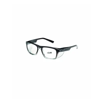 Univet Mod.571 Gradient black clear UV400 single vision +2.0 AS védőszemüveg