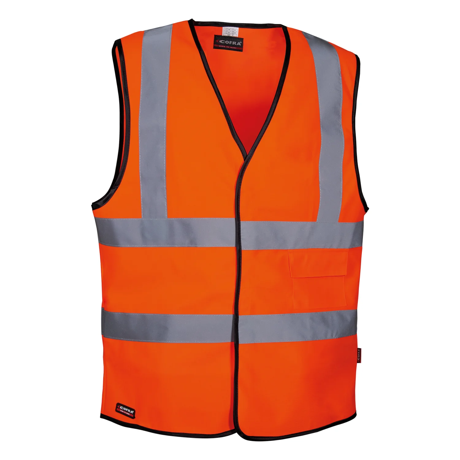 COFRA Clear 5 db. láthatósági mellény Narancs fluo