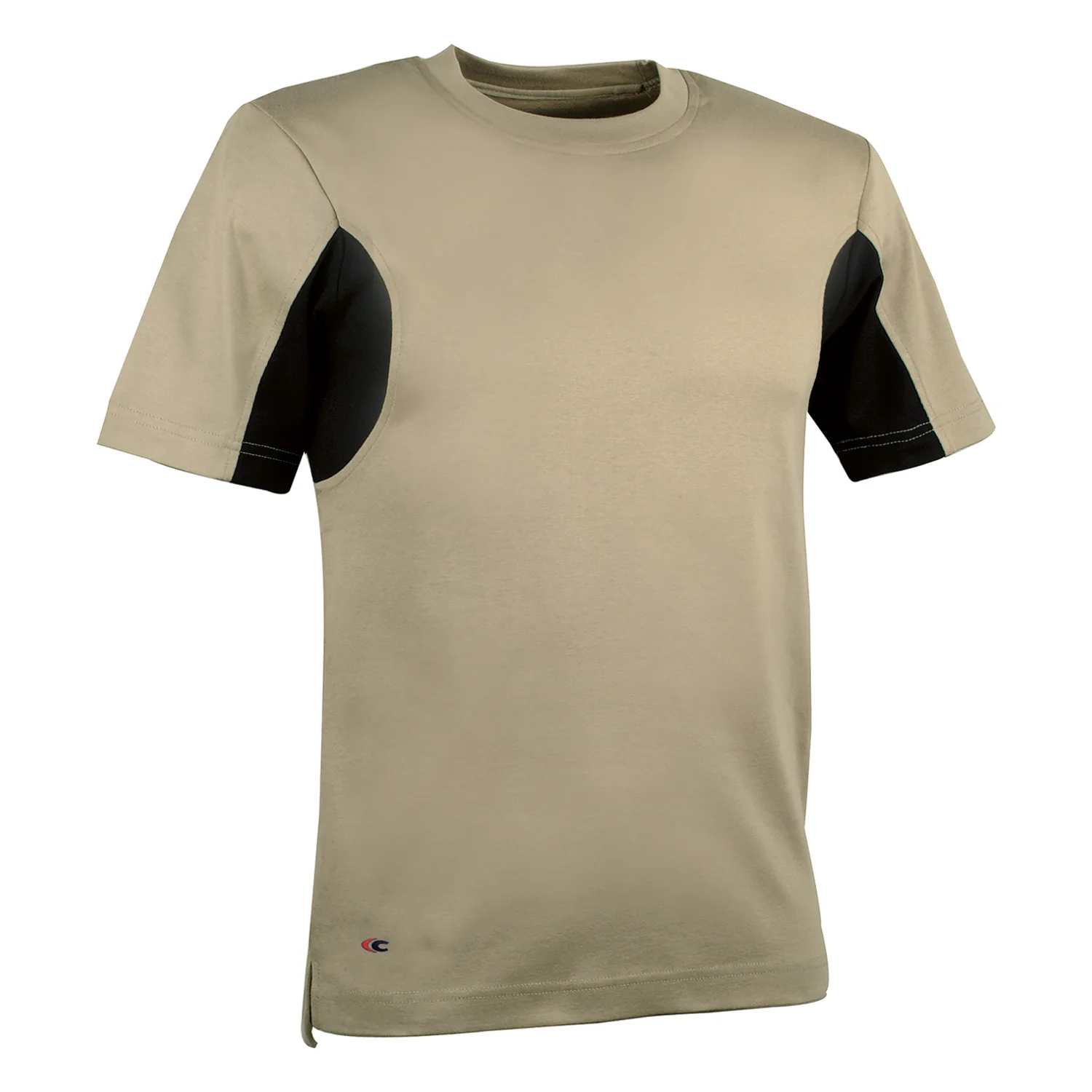 COFRA Guadalupa póló Khaki/fekete