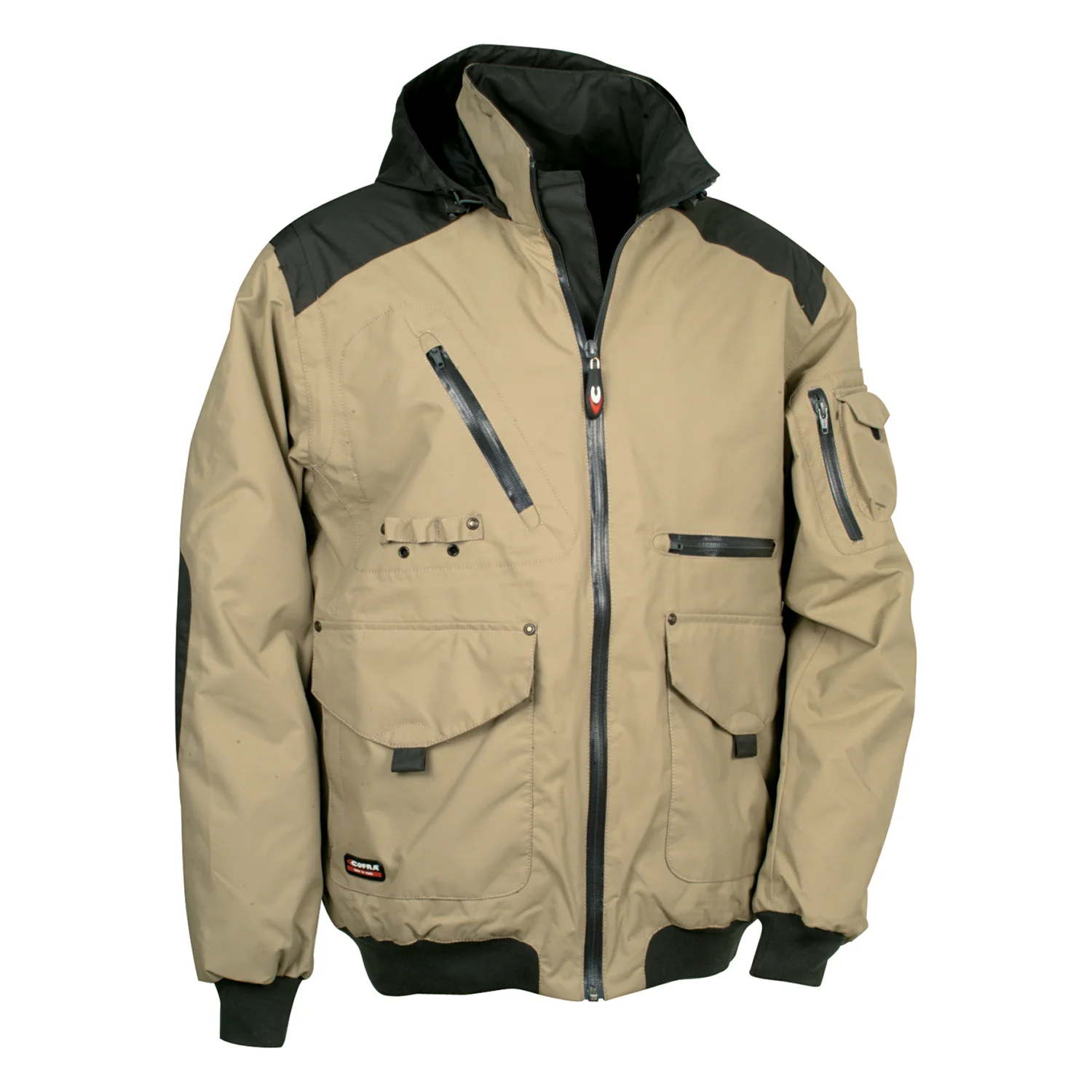 COFRA Motor bélelt dzseki Khaki/zöld