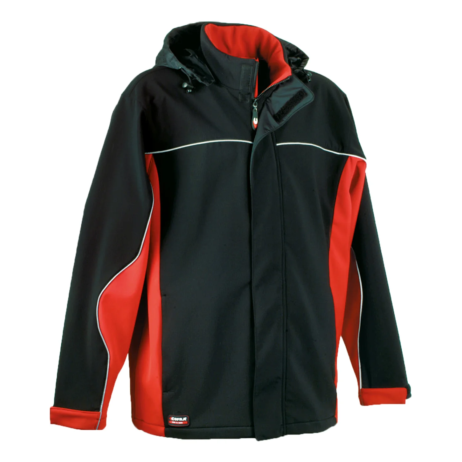 COFRA Norway softshell dzseki Fekete/piros