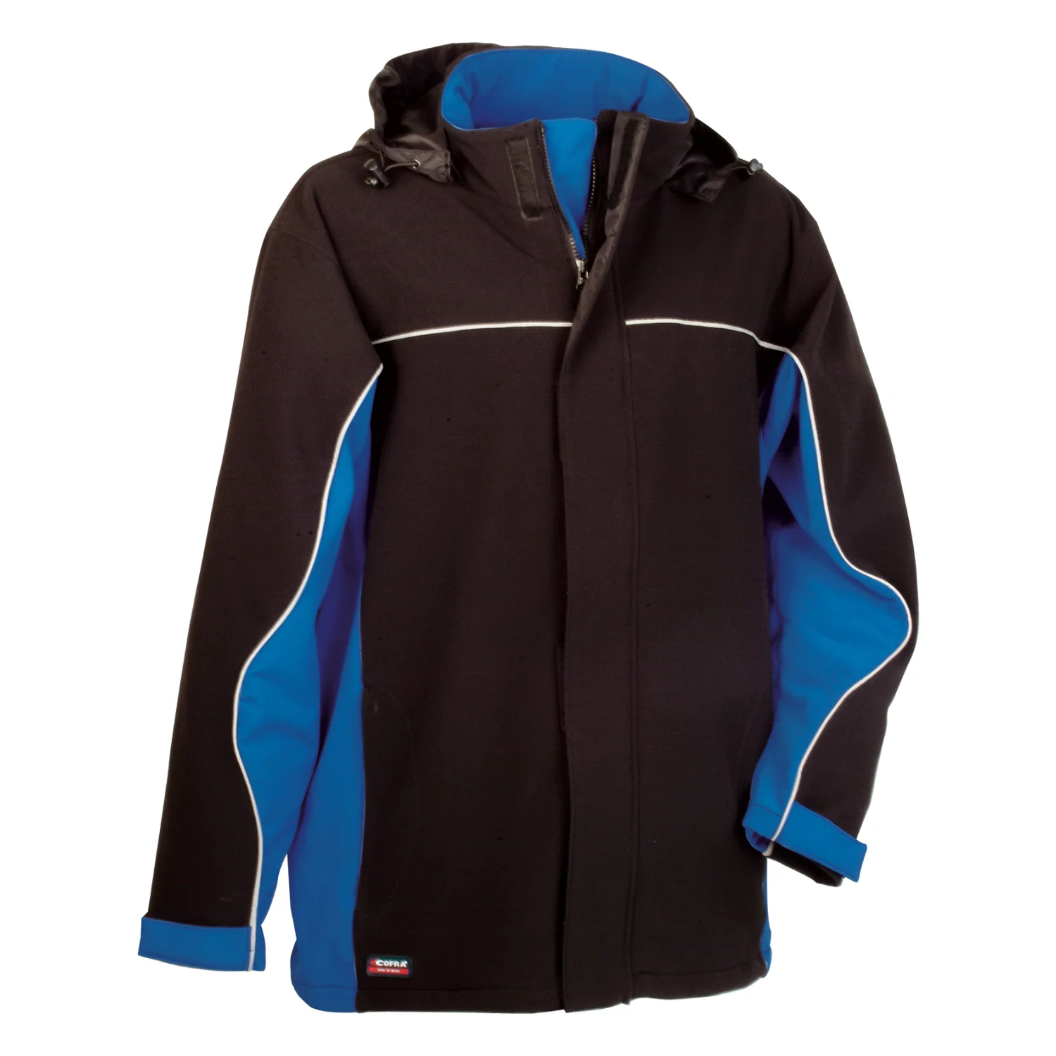 COFRA Norway softshell dzseki Fekete/világoskék