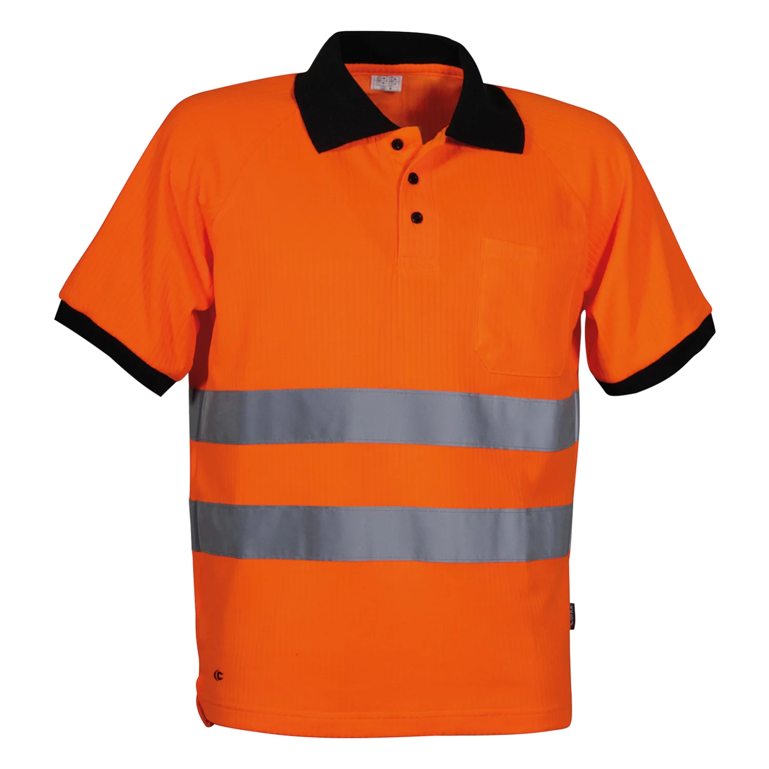 COFRA Helpway láthatósági pólóing Narancs fluo