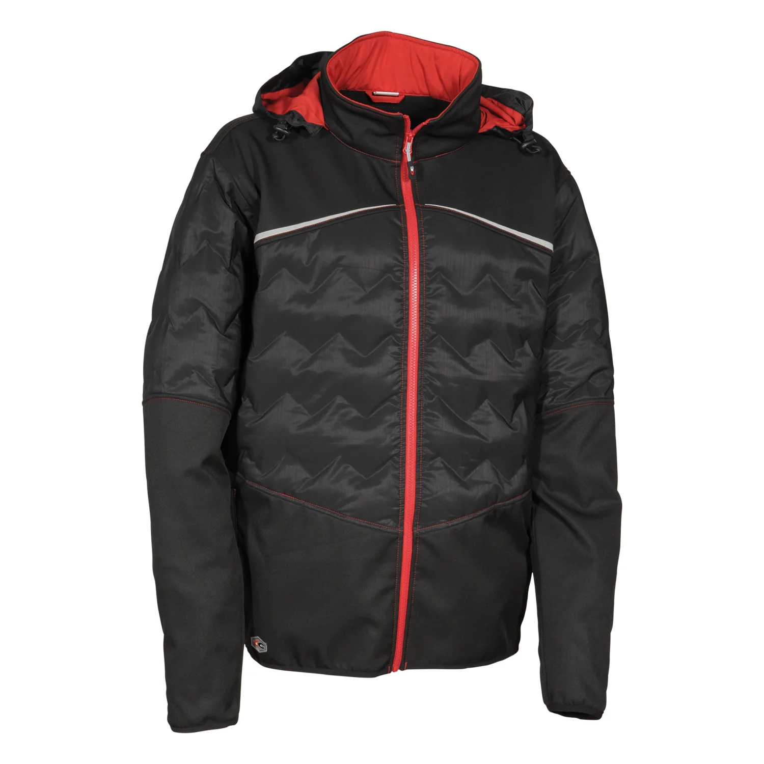 COFRA Poligus softshell dzseki Fekete/piros