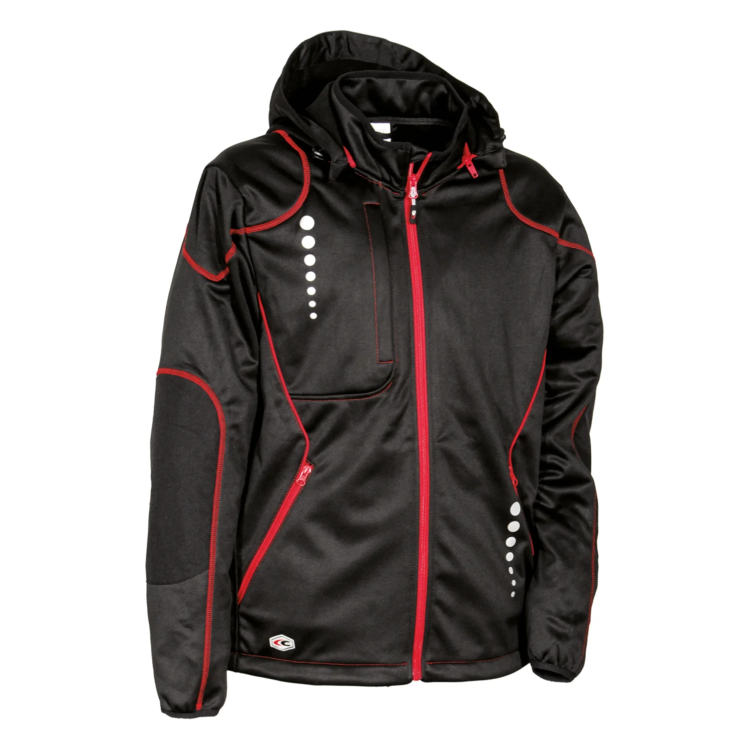 COFRA Jacuzia softshell dzseki Fekete/piros