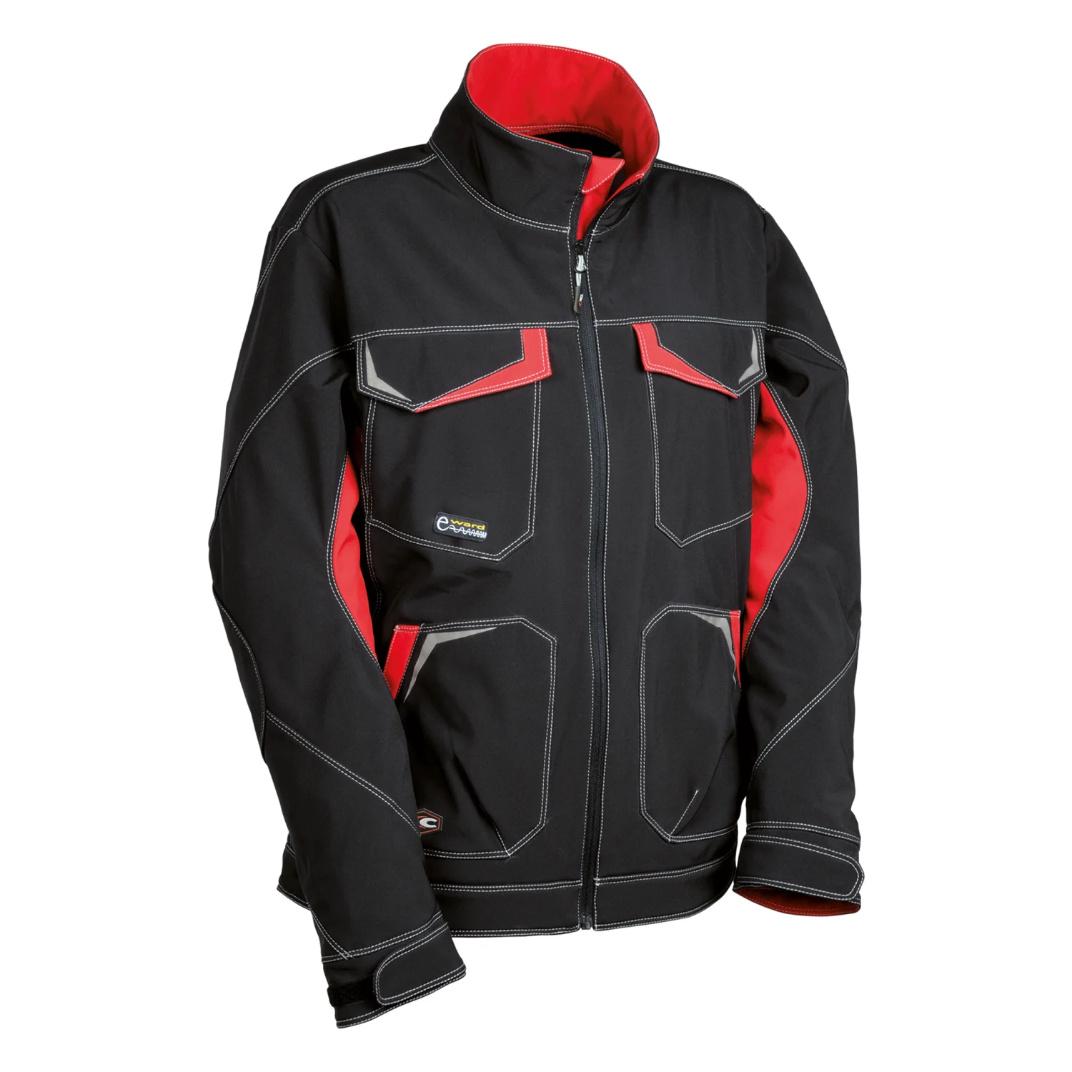 COFRA Mirassol softshell dzseki Fekete/piros