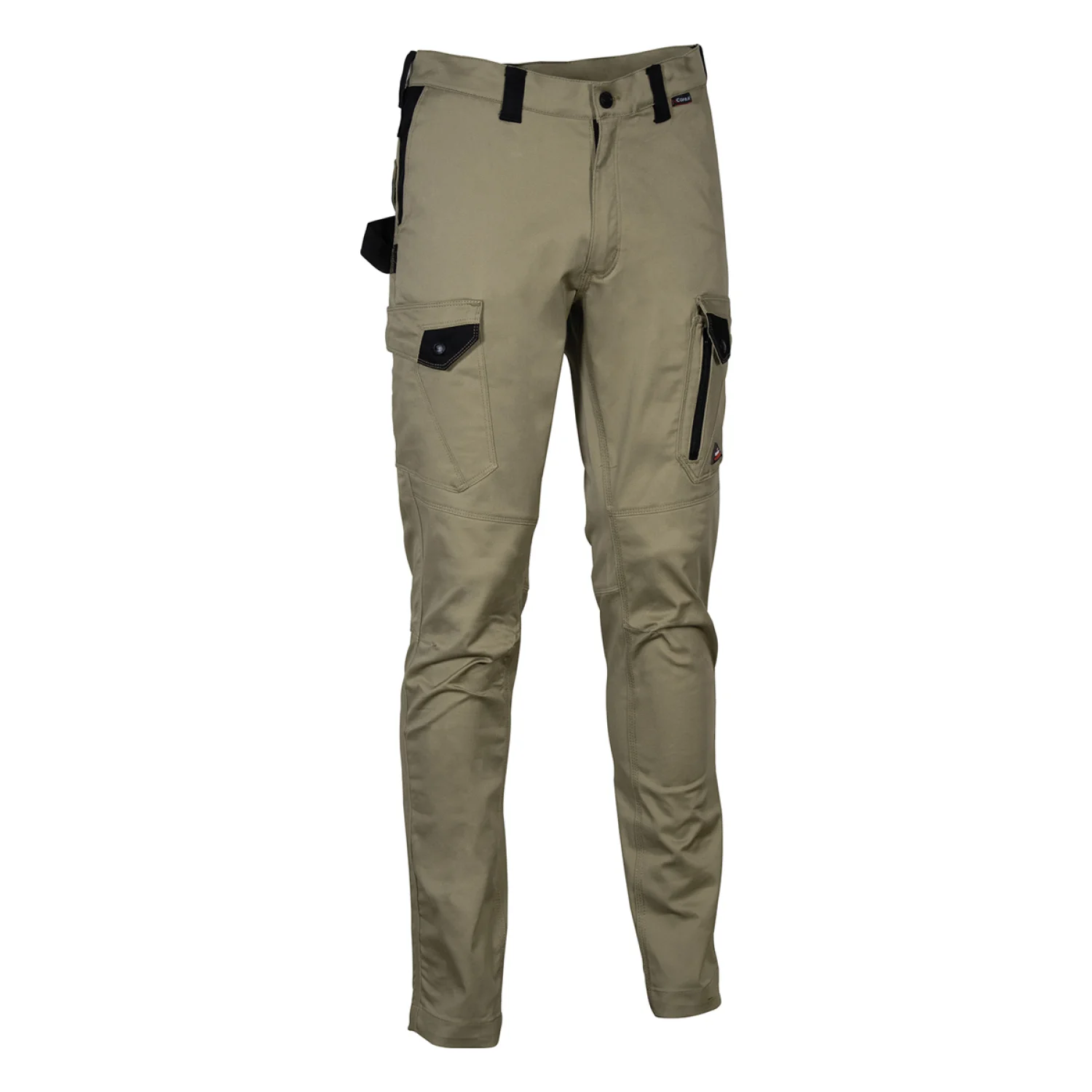 COFRA Jember box stretch derekas nadrág Khaki/fekete