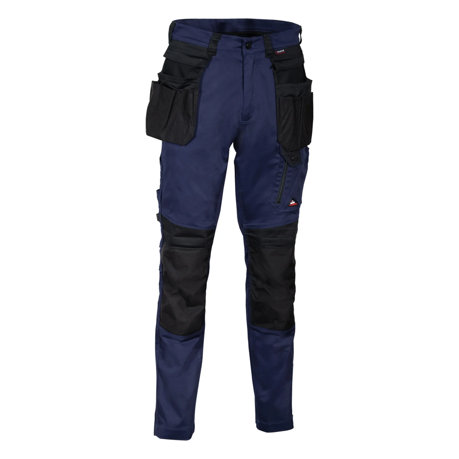 COFRA Kudus lengőzsebes stretch derekas nadrág Navy/fekete