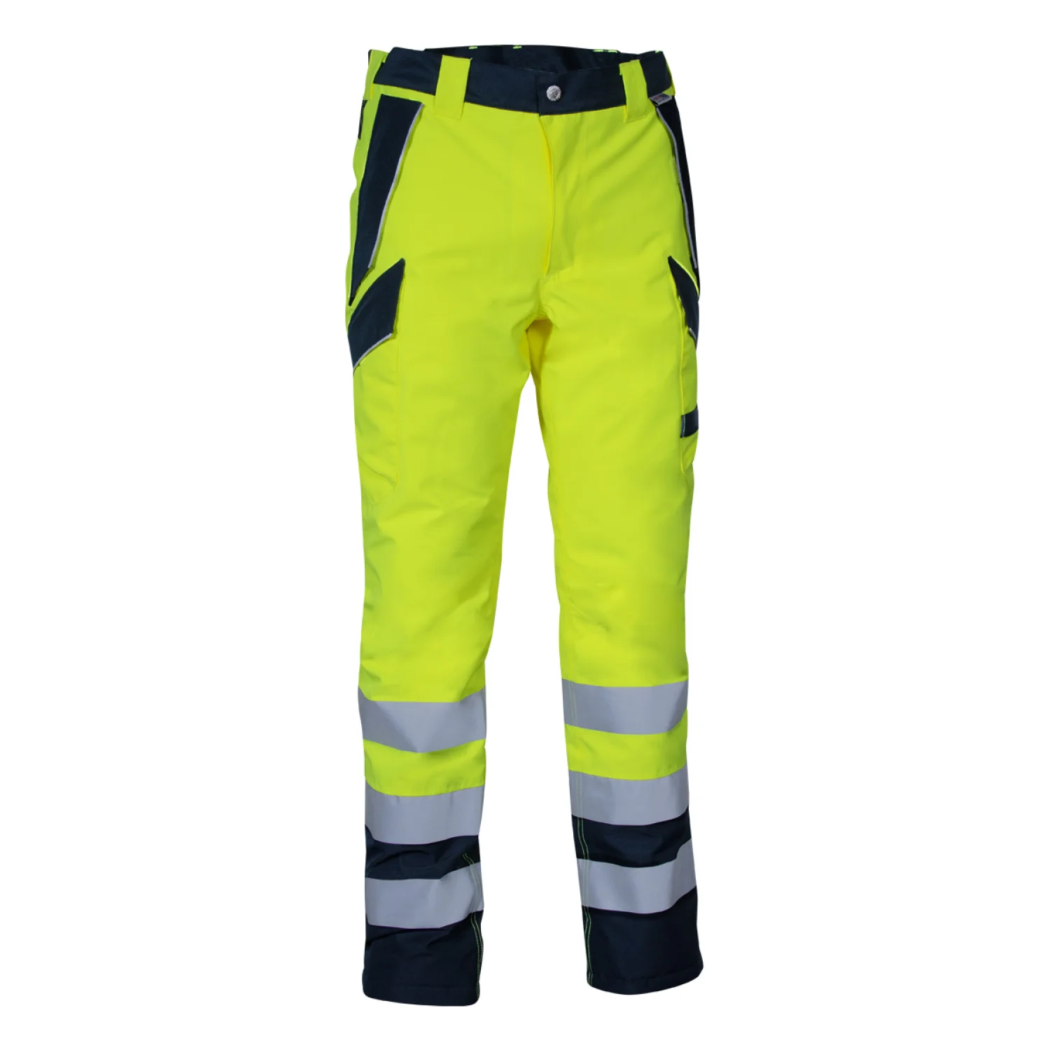 COFRA Evanton cofratex membrános vízálló láthatósági nadrág Sárga fluo/sötétkék
