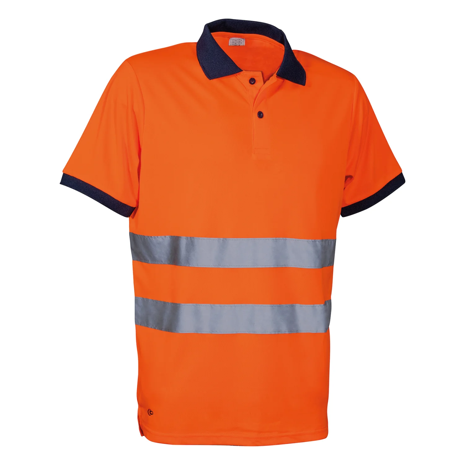 COFRA Kaduna 3 pz. láthatósági rövidujjú pólóing Narancs fluo