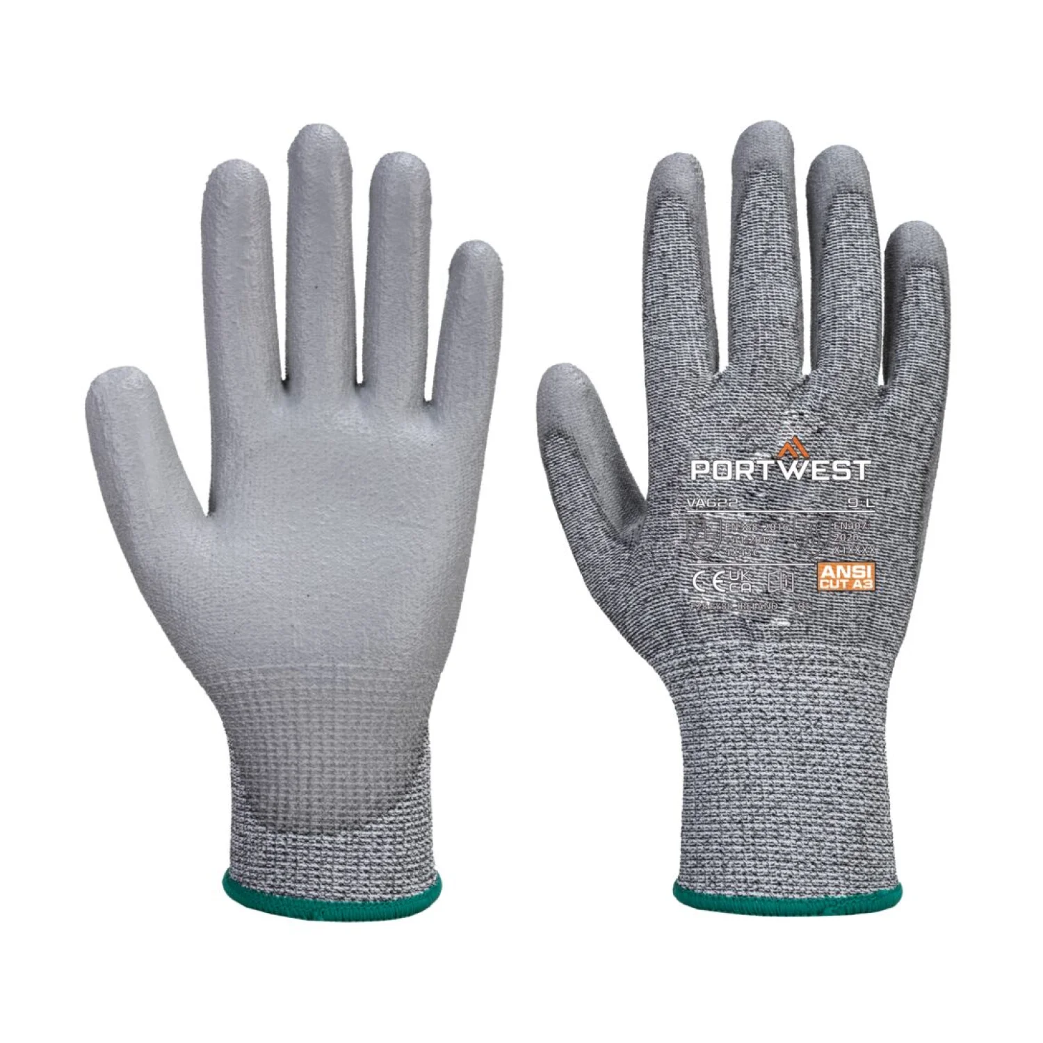Portwest Vending Cut C13 PU kesztyű (144 pár) szürke