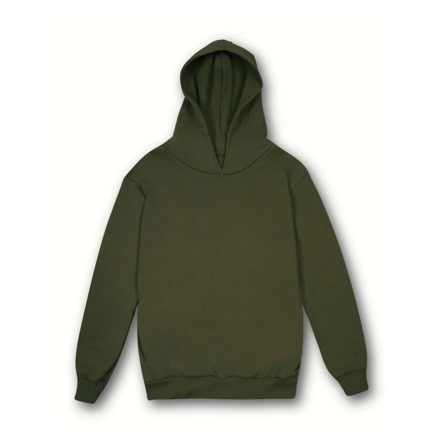 Vesti Mya - uniszex városi soft kapunis pulóver pulóverek és kardigán Dark Military Green