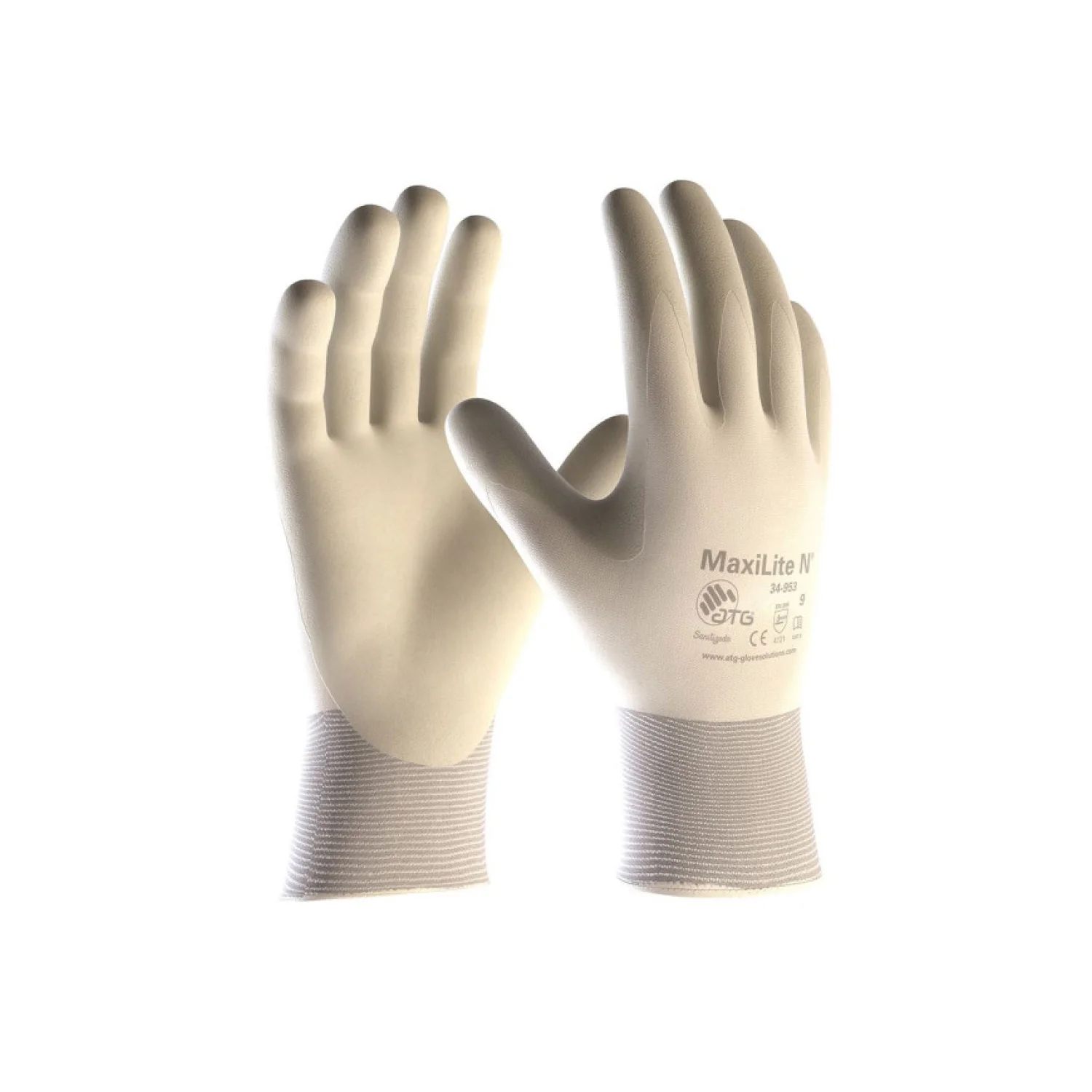 ATG MaxiLite mártott kesztyű - 34-953 szürke