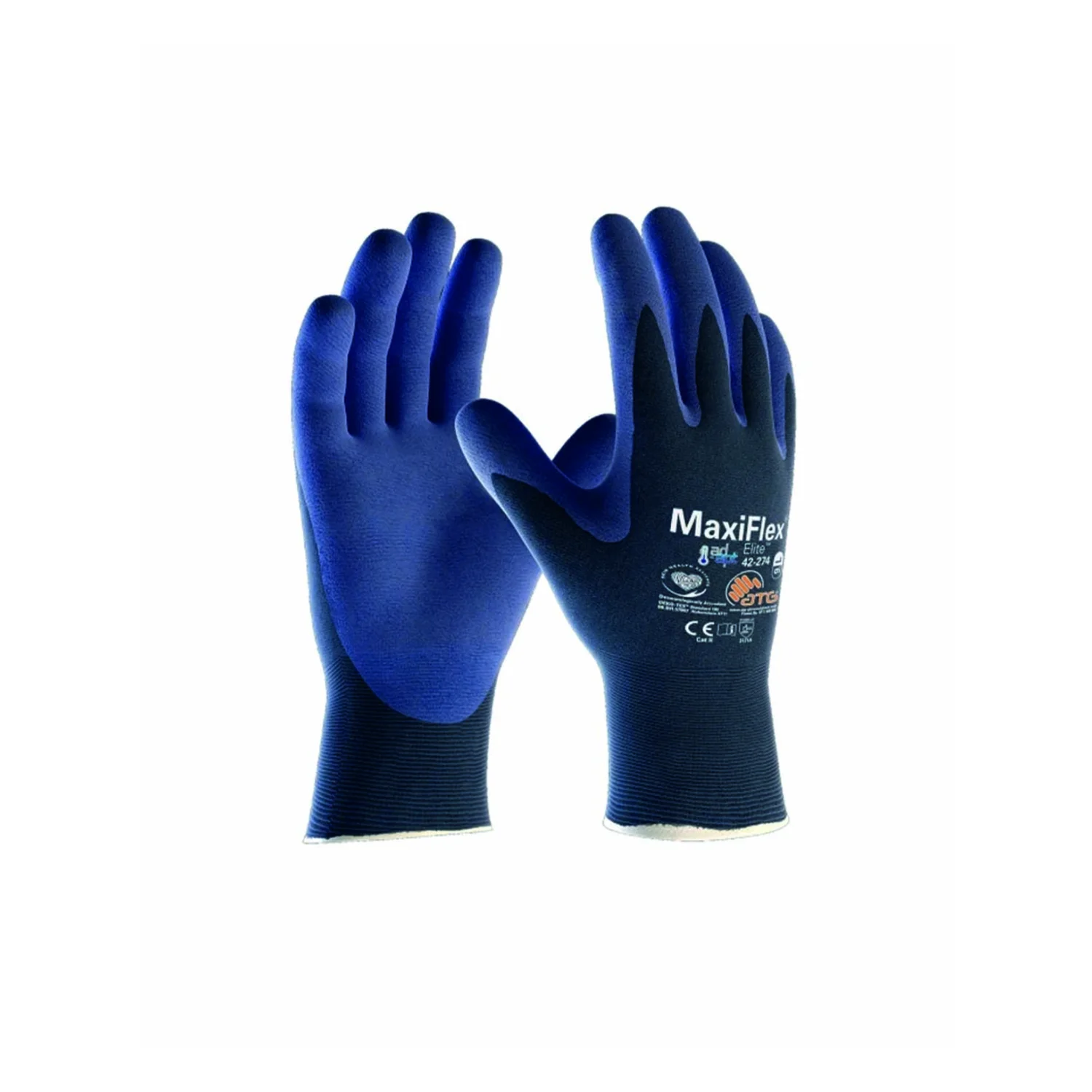 ATG® mártott kesztyű MaxiFlex® Elite™ 42-274 AD-APT® kék