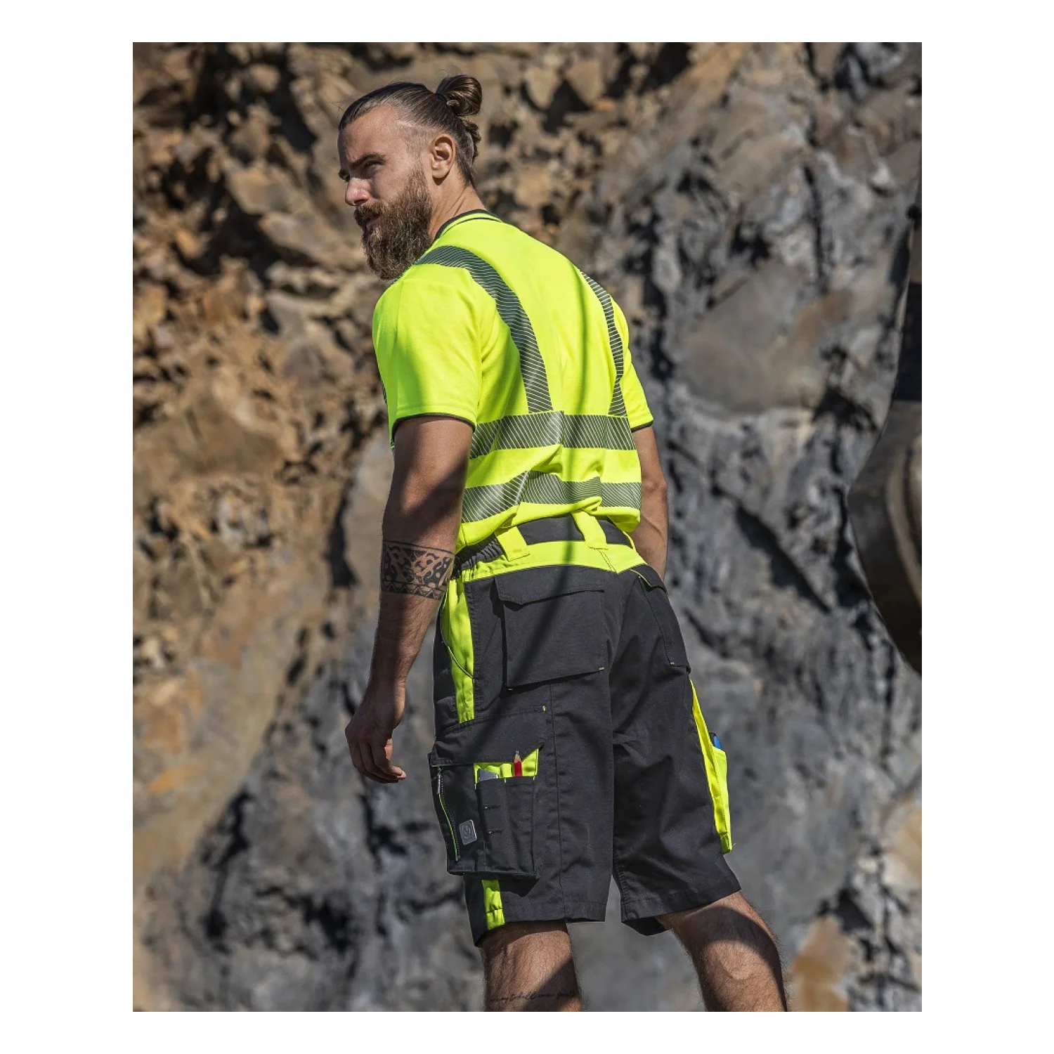 Ardon Rövidnadrág ARDON®NEON sárga
