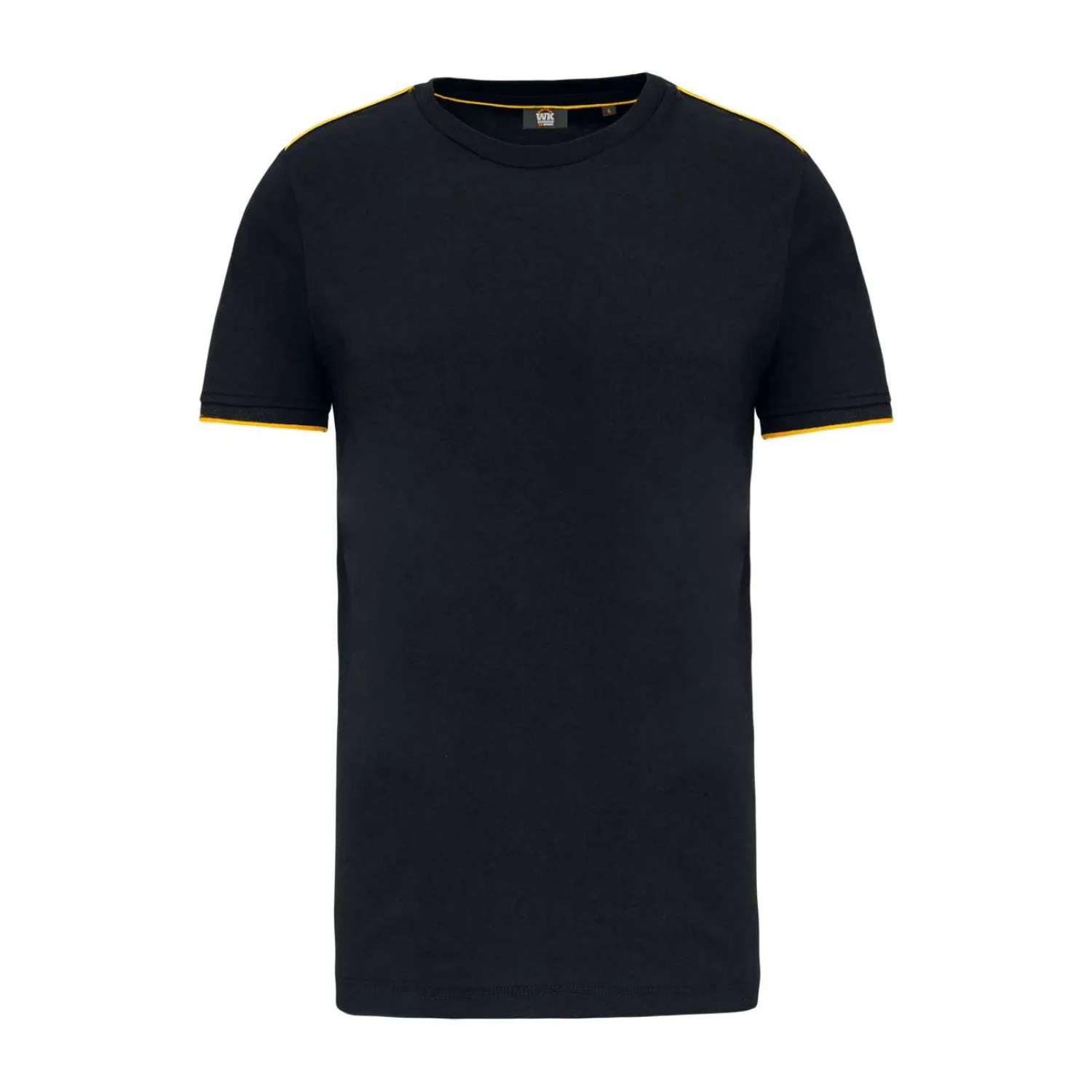Designed To Work Férfi rövid ujjú daytoday póló Black/Yellow