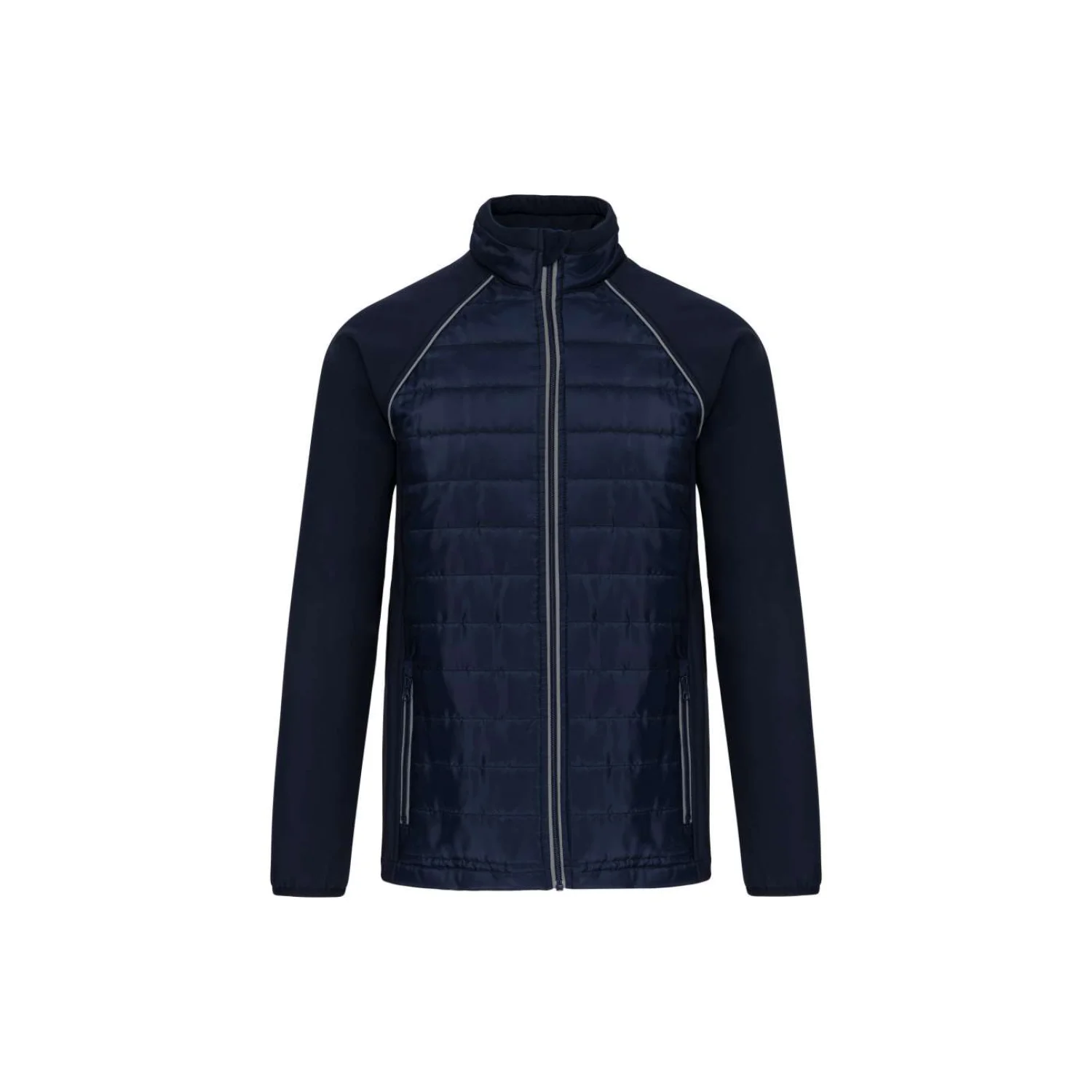 Designed To Work Uniszex daytoday dzseki kétféle anyagból Navy/Silver