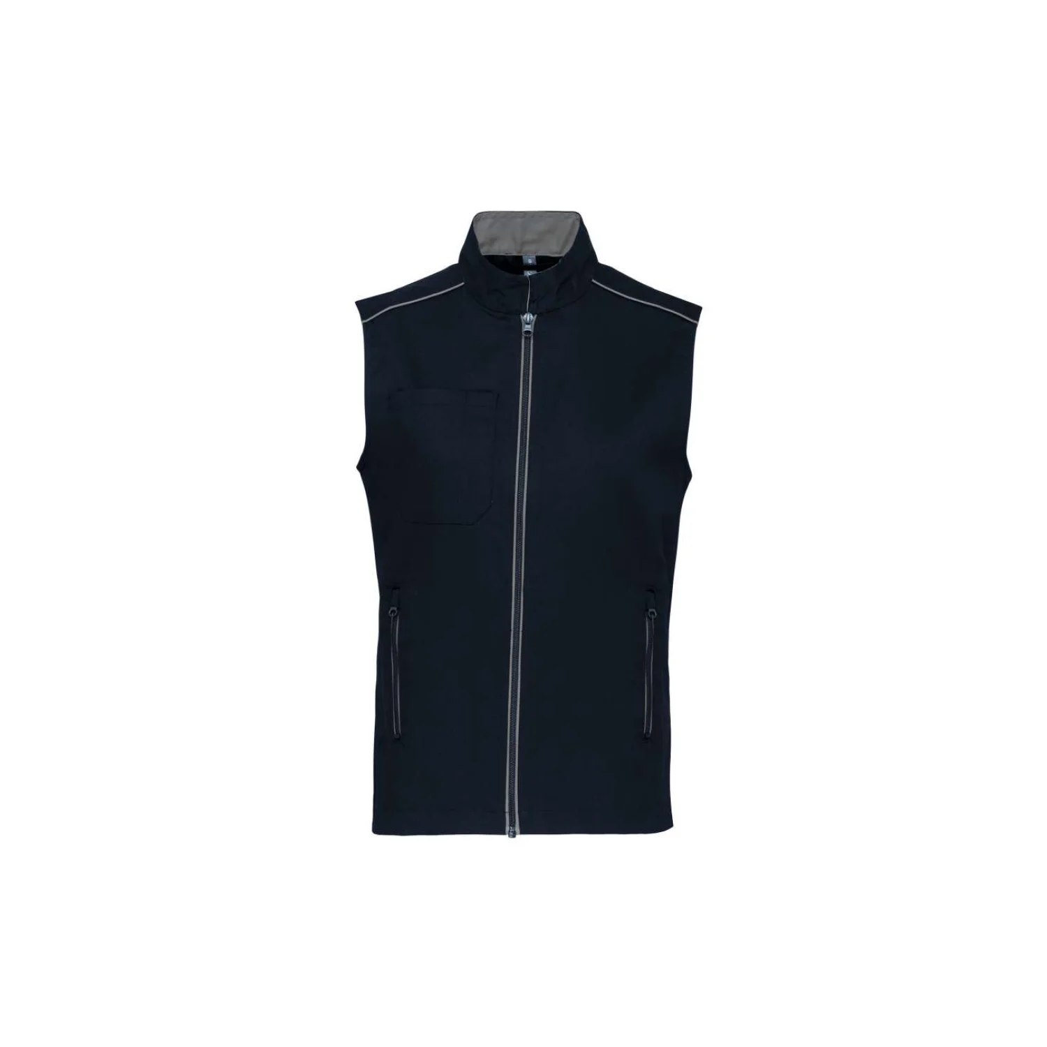 Designed To Work Férfi daytoday mellény Navy/Silver