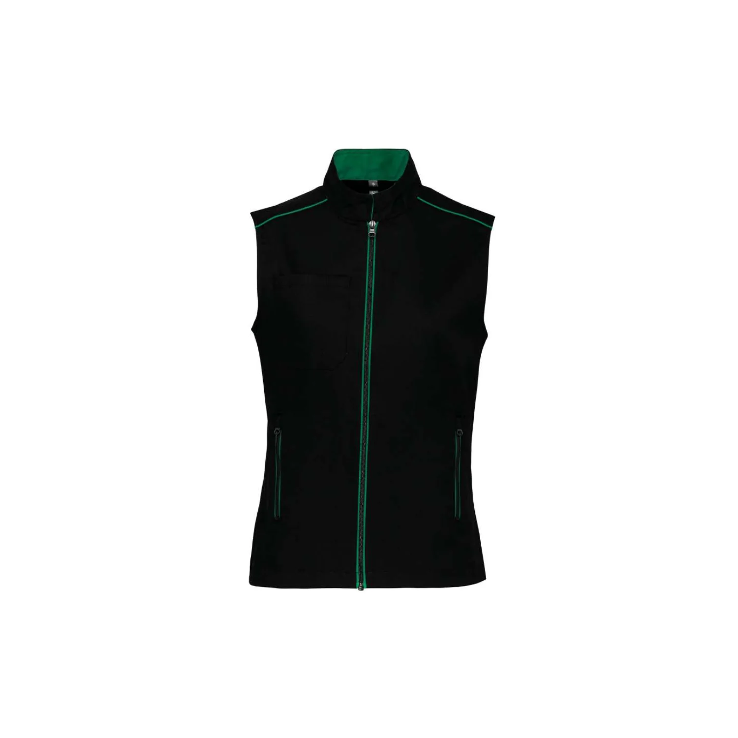 Designed To Work Női daytoday mellény Black/Kelly Green