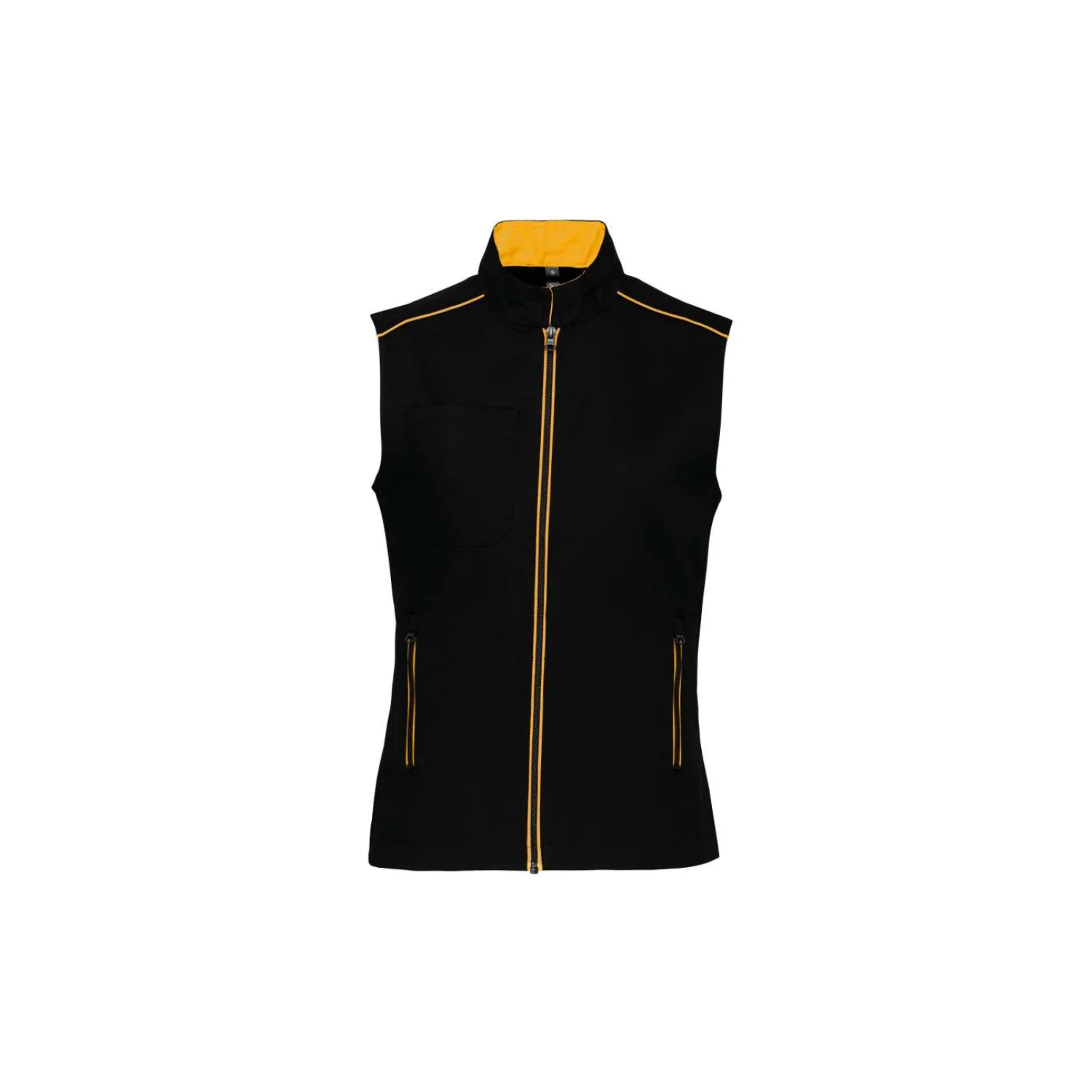 Designed To Work Női daytoday mellény Black/Yellow