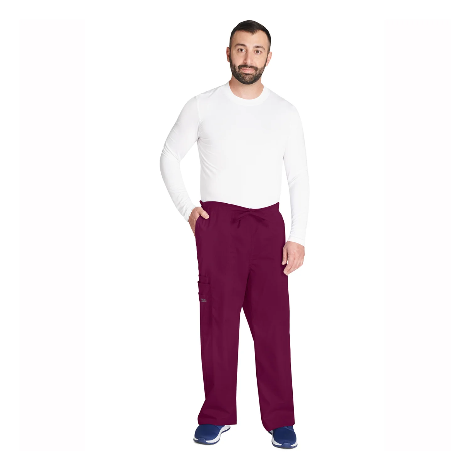 Cherokee Unisex trousers WWE4043 caribbean blue Dark red