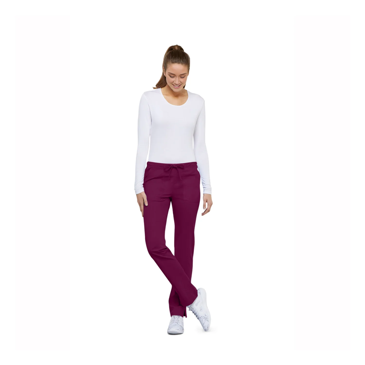 Cherokee Women´s trousers WWE4203 caribbean blue Dark red