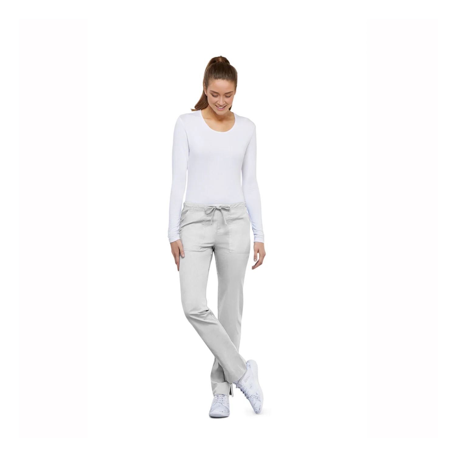 Cherokee Women´s trousers WWE4203 caribbean blue White