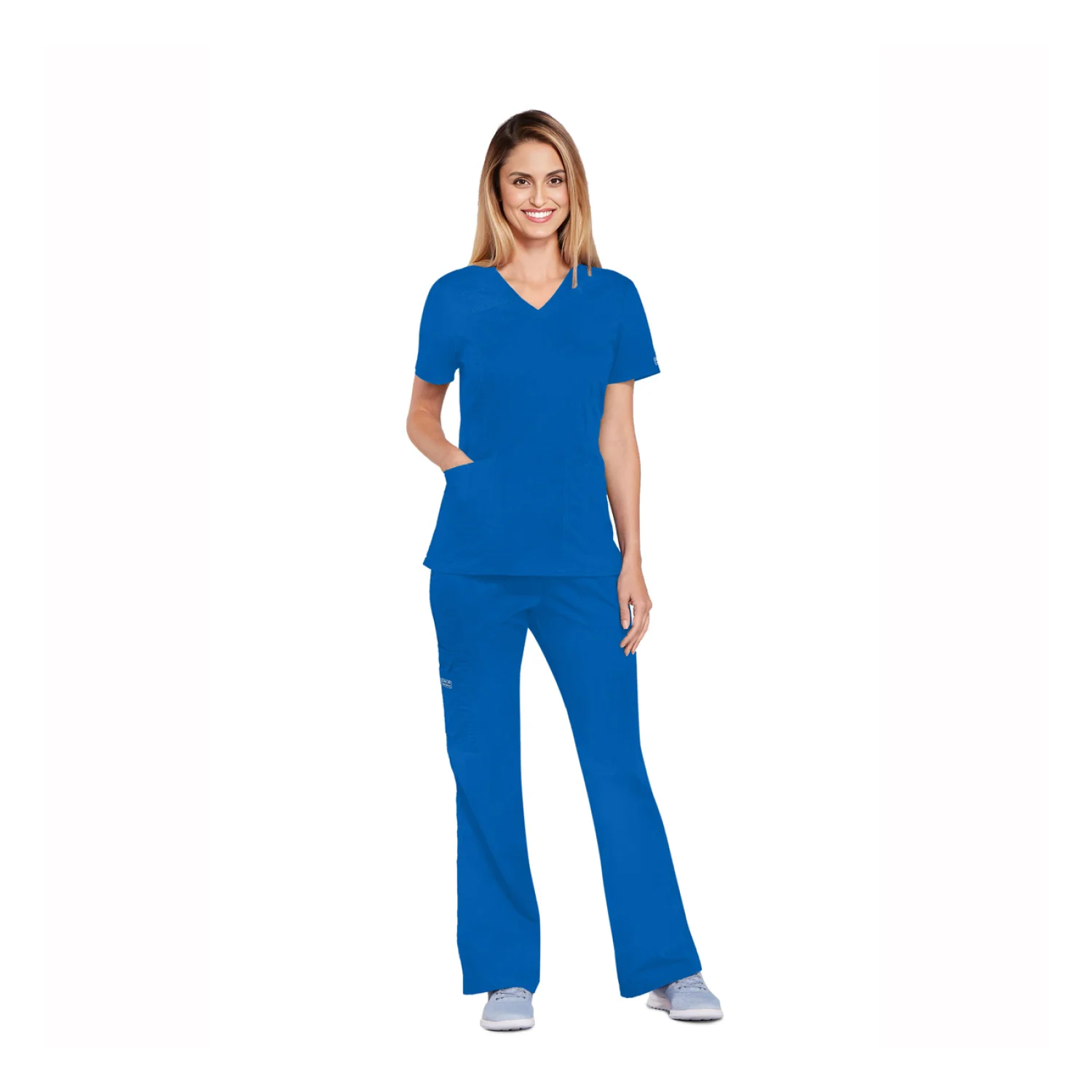 Cherokee Women's blouse WWE4710 caribbean blue Royal blue