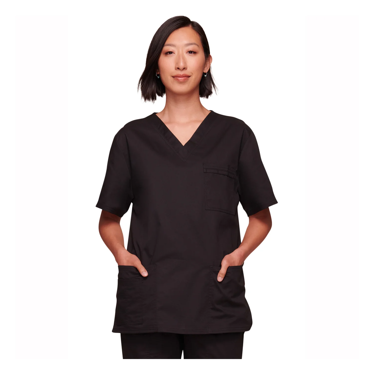 Cherokee Unisex blouse WWE4725 caribbean blue Black