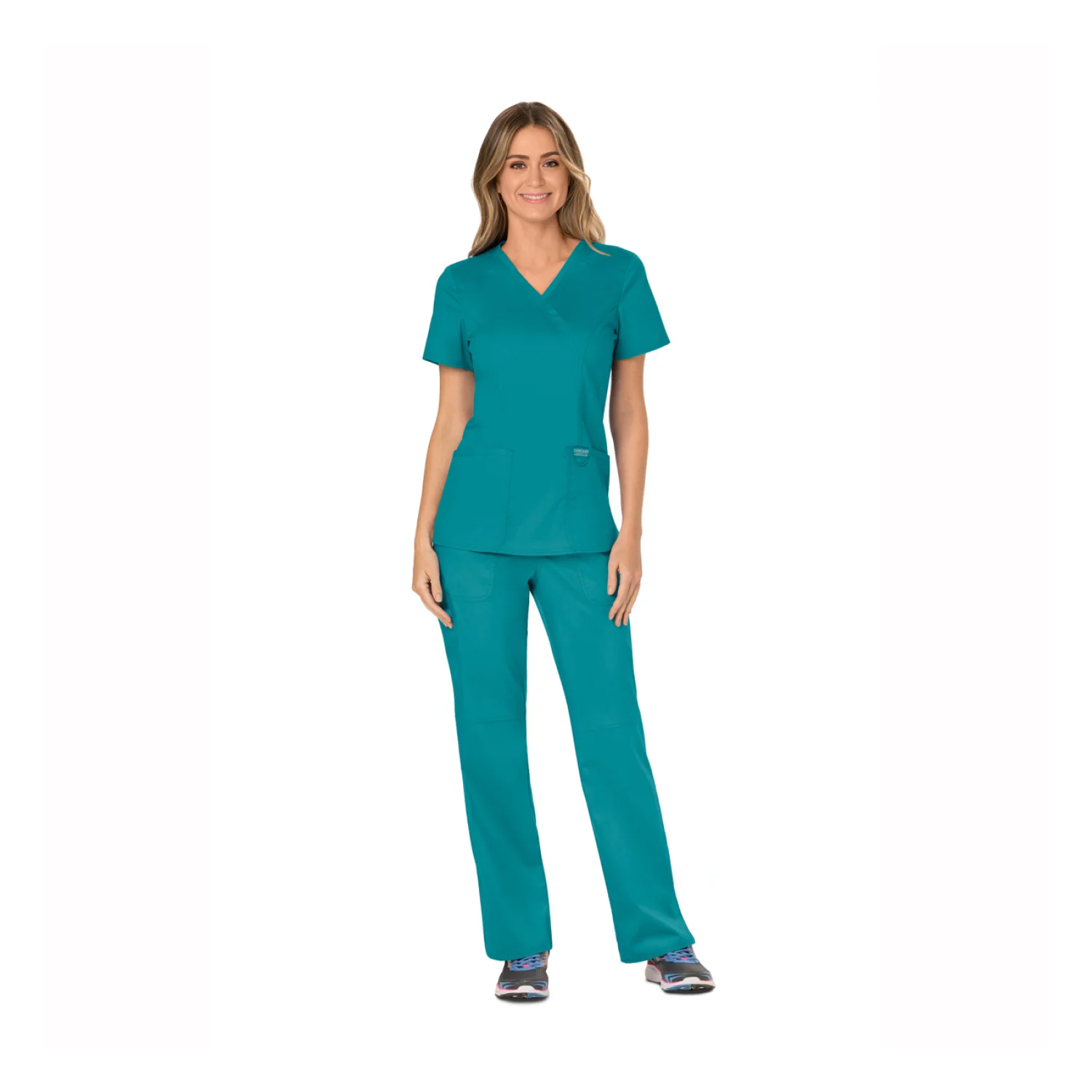 Cherokee Women's blouse WWE610 turquoise Azure