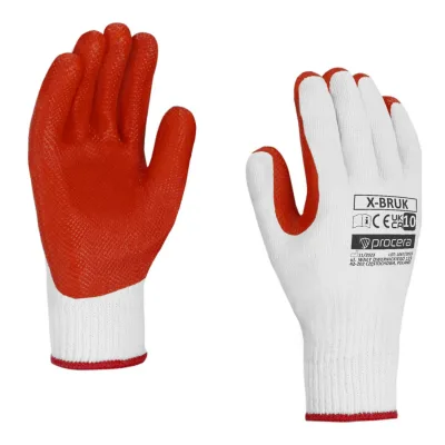 PROCERA latex bevonatú védőkesztyű x-bruk méret 10