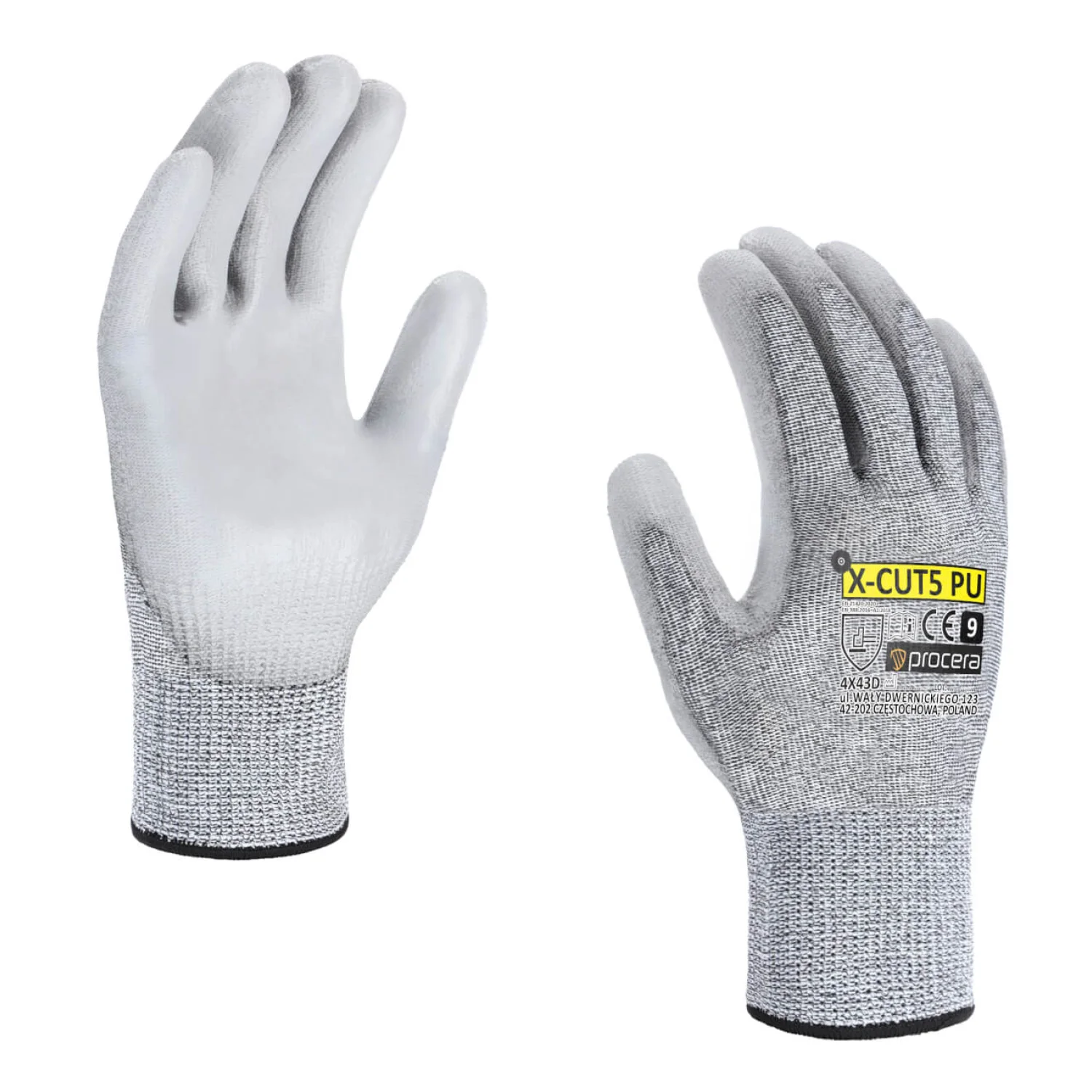 PROCERA Rękawice ochronne antyprzecięciowe X-CUT5 PU