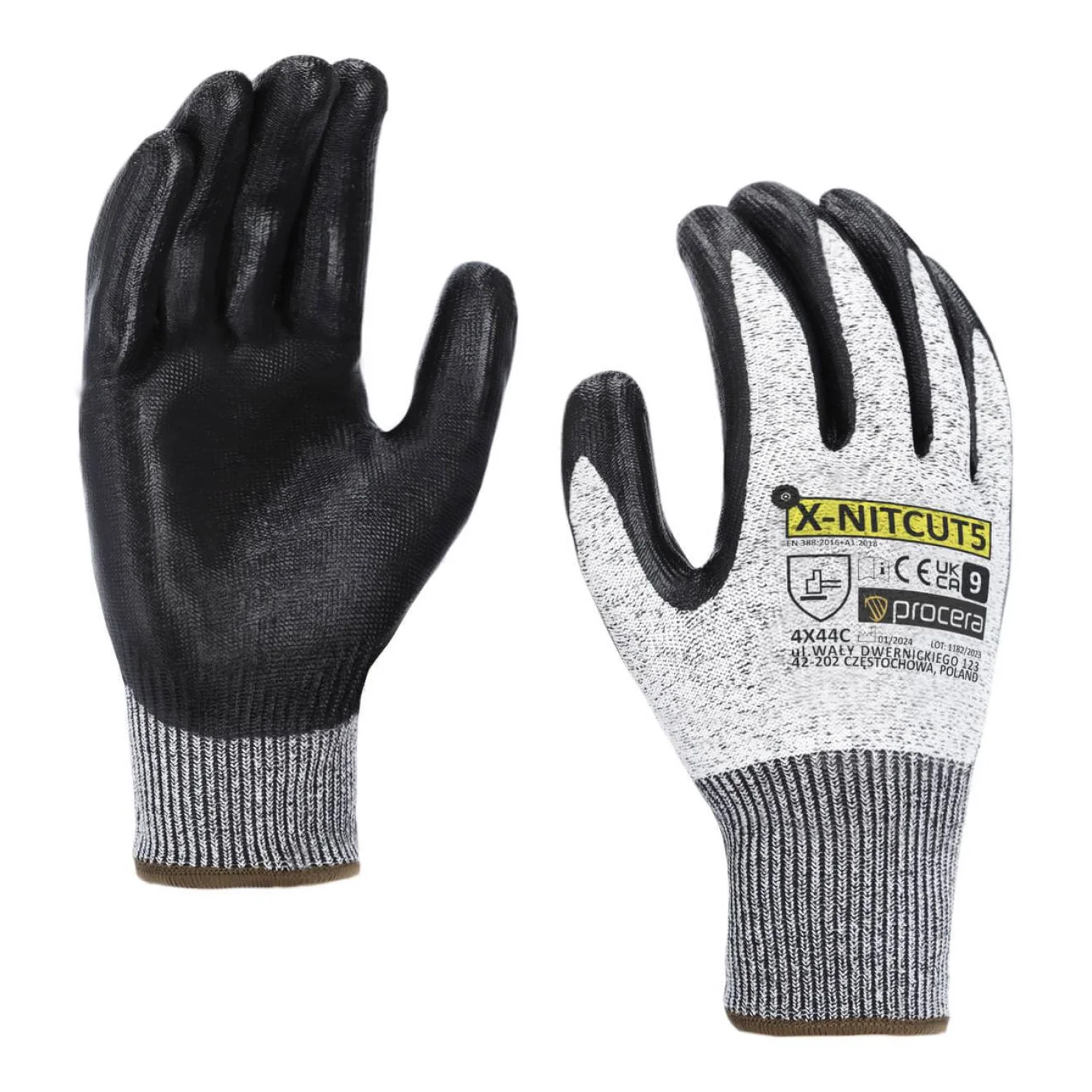 PROCERA Rękawice ochronne antyprzecięciowe X-NITCUT5