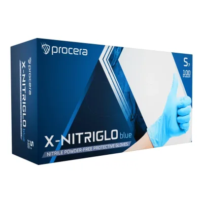 PROCERA X-nitriglo blue kék nitril kesztyű 100 db