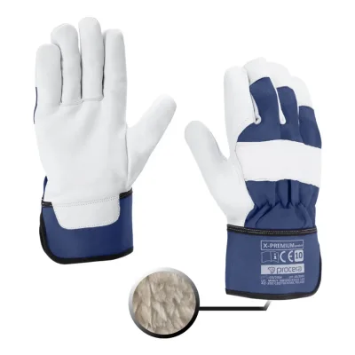 PROCERA X-premium winter kecskebőrrel megerősített bélelt kesztyű 10-ES méret